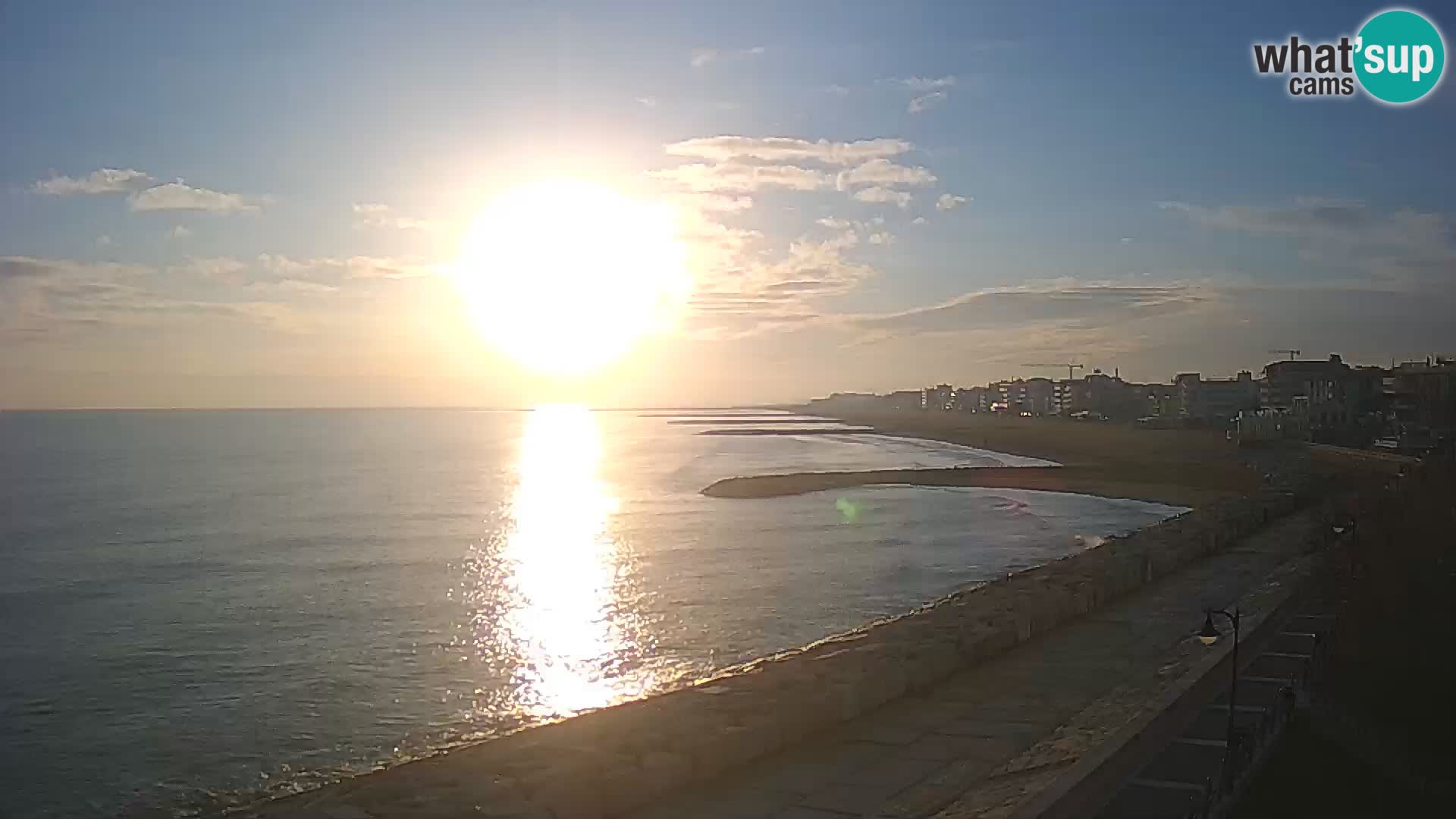 Webcam Caorle Ponente – View from Marinai di Caorle