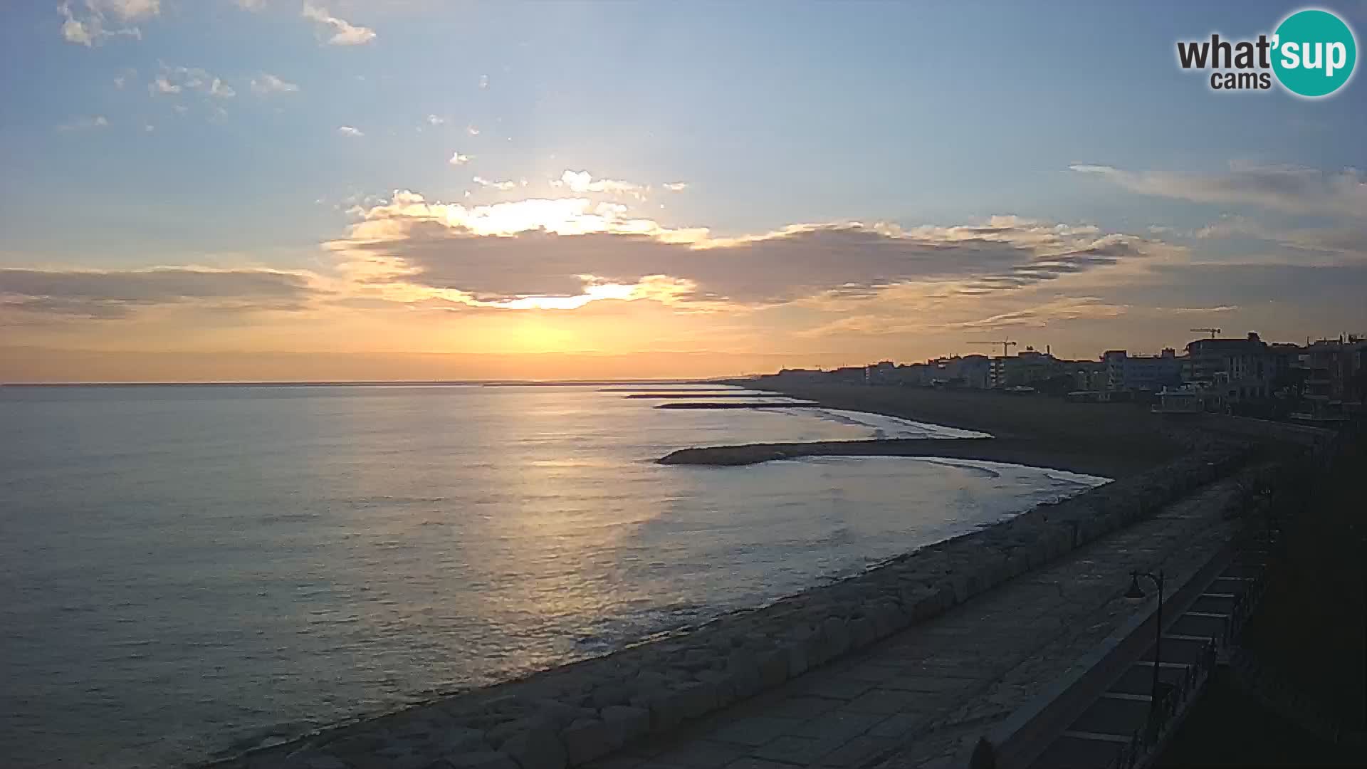 Webcam Caorle Ponente – Vista desde Marinai di Caorle