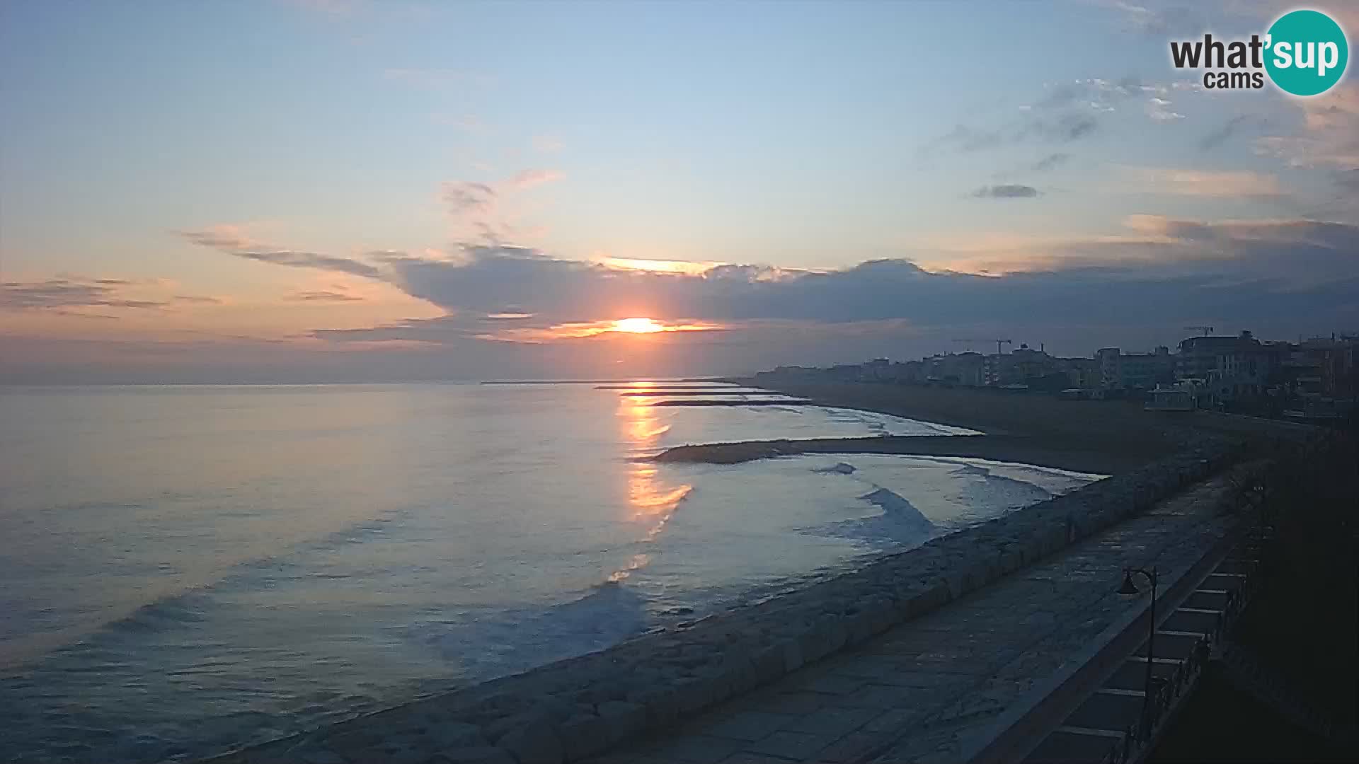 Webcam Caorle Ponente – View from Marinai di Caorle