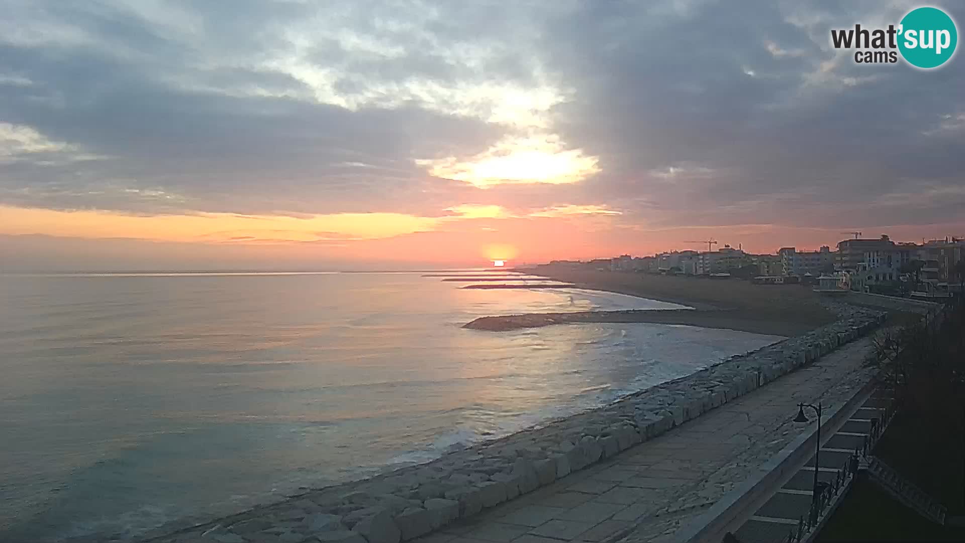 Webcam Caorle Ponente – Vista desde Marinai di Caorle
