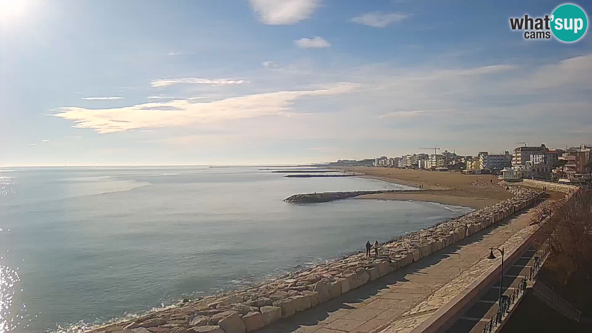 Kamera Caorle Ponente – Pogled iz “Marinai di Caorle”