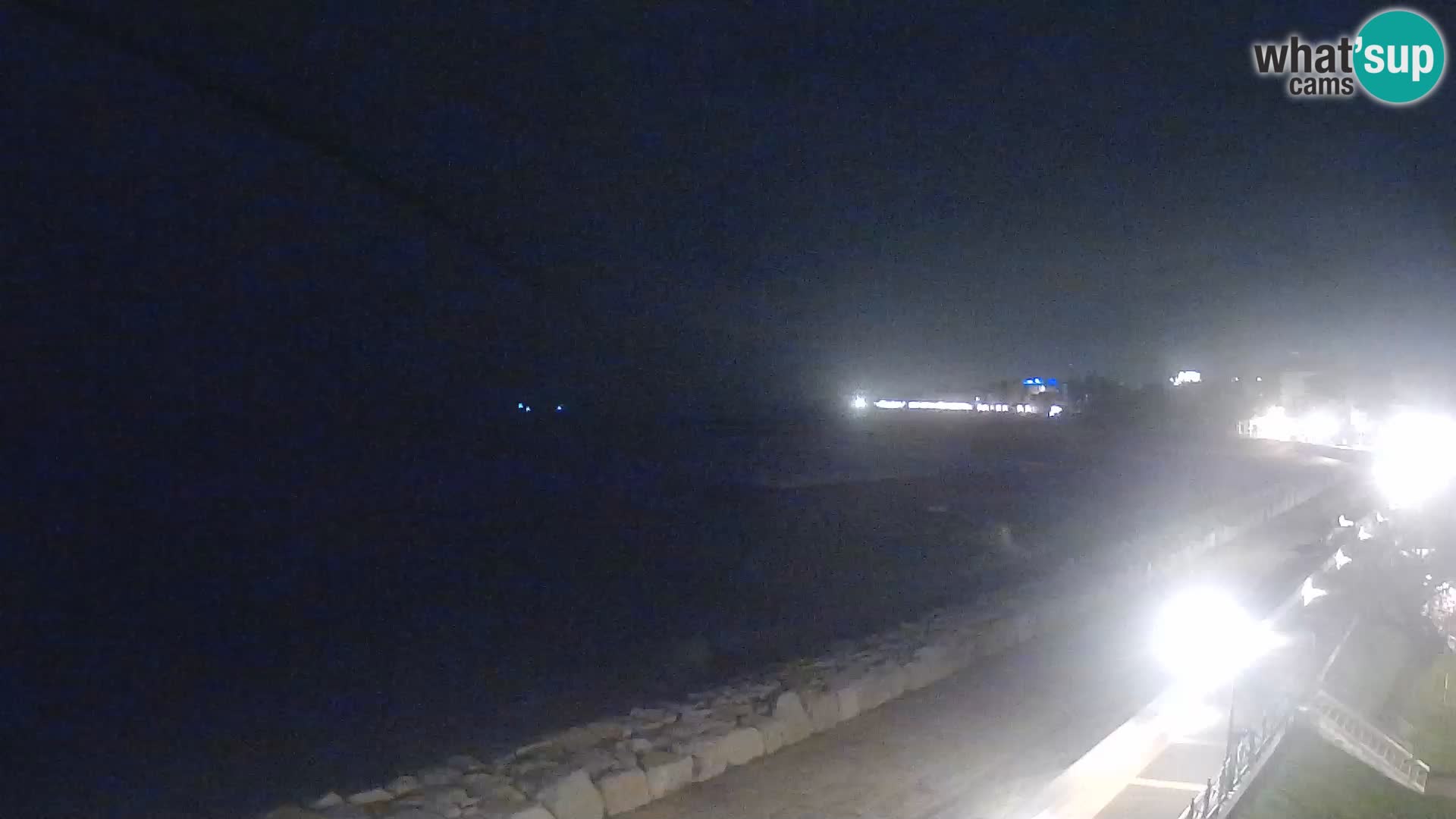 Webcam Caorle Ponente – Blick von Marinai di Caorle