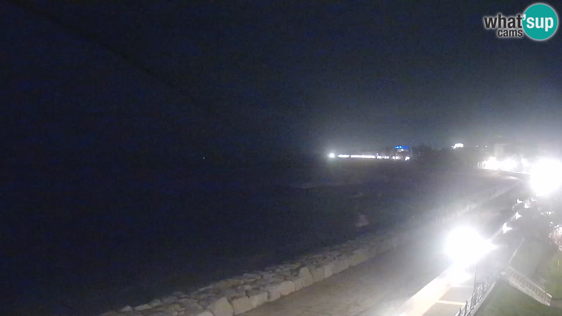 Webcam Caorle Ponente – Blick von Marinai di Caorle