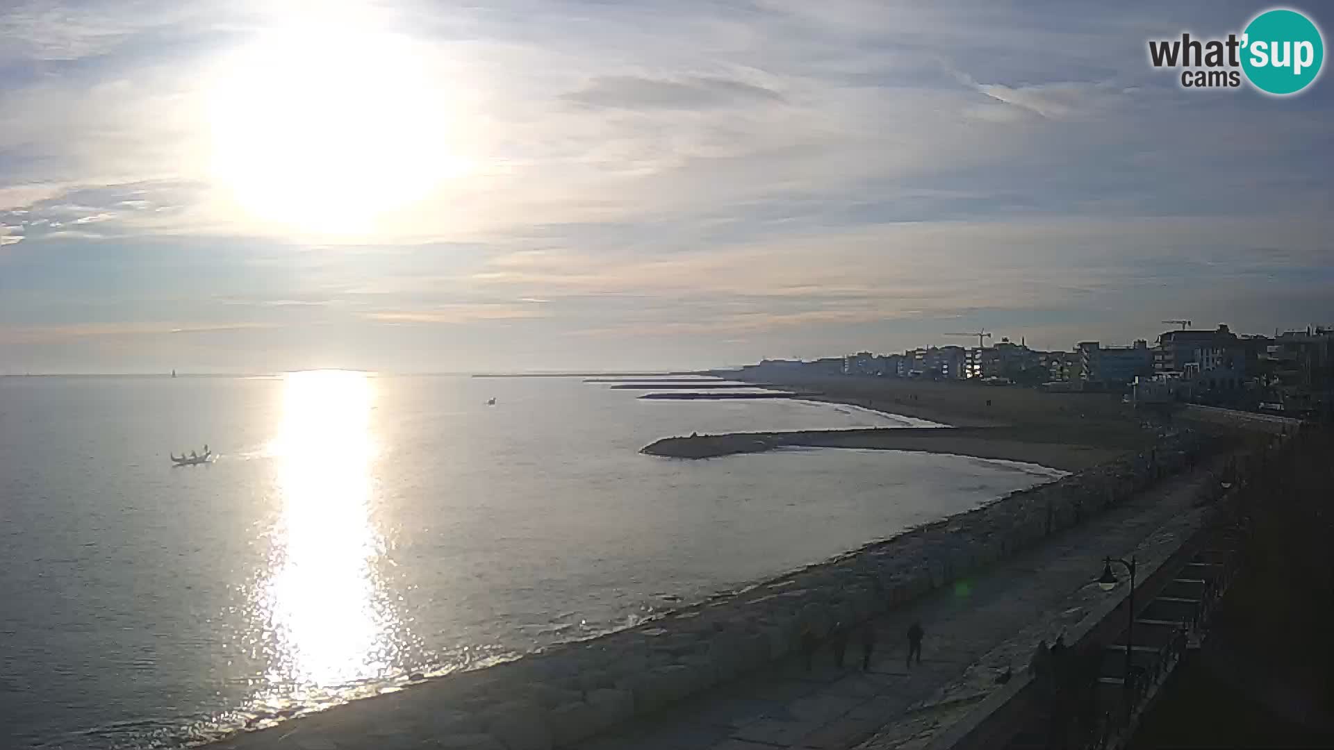 Web kamera Caorle Ponente – pogled sa “Marinai di Caorle”