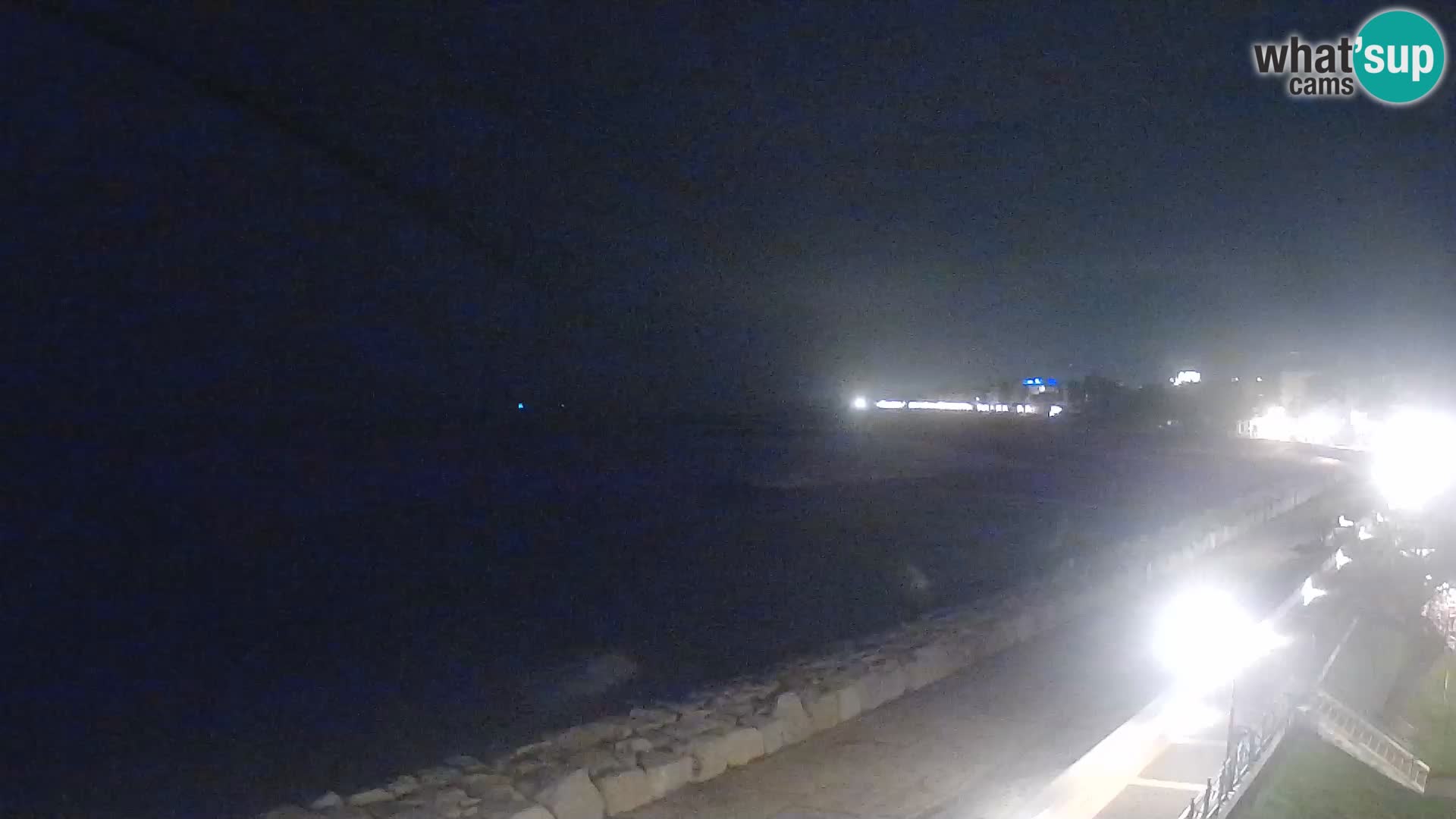 Webcam Caorle Ponente – Blick von Marinai di Caorle