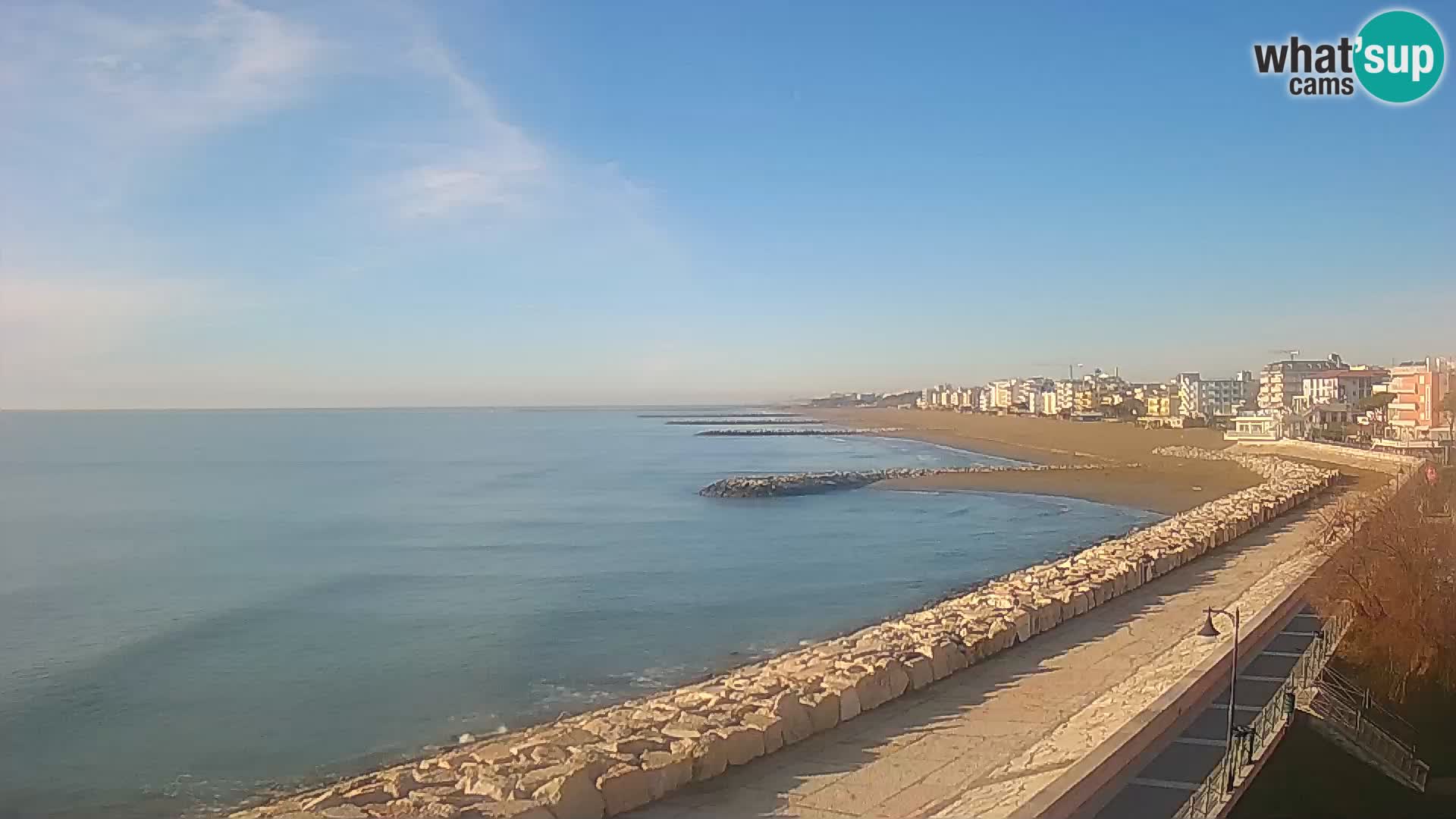 Kamera Caorle Ponente – Pogled iz “Marinai di Caorle”