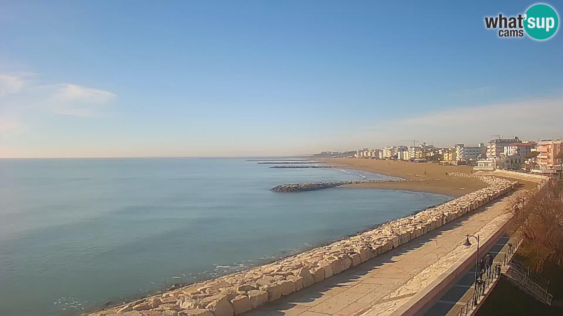 Webcam Caorle Ponente – panorama dall’ASS. Marinai di Caorle