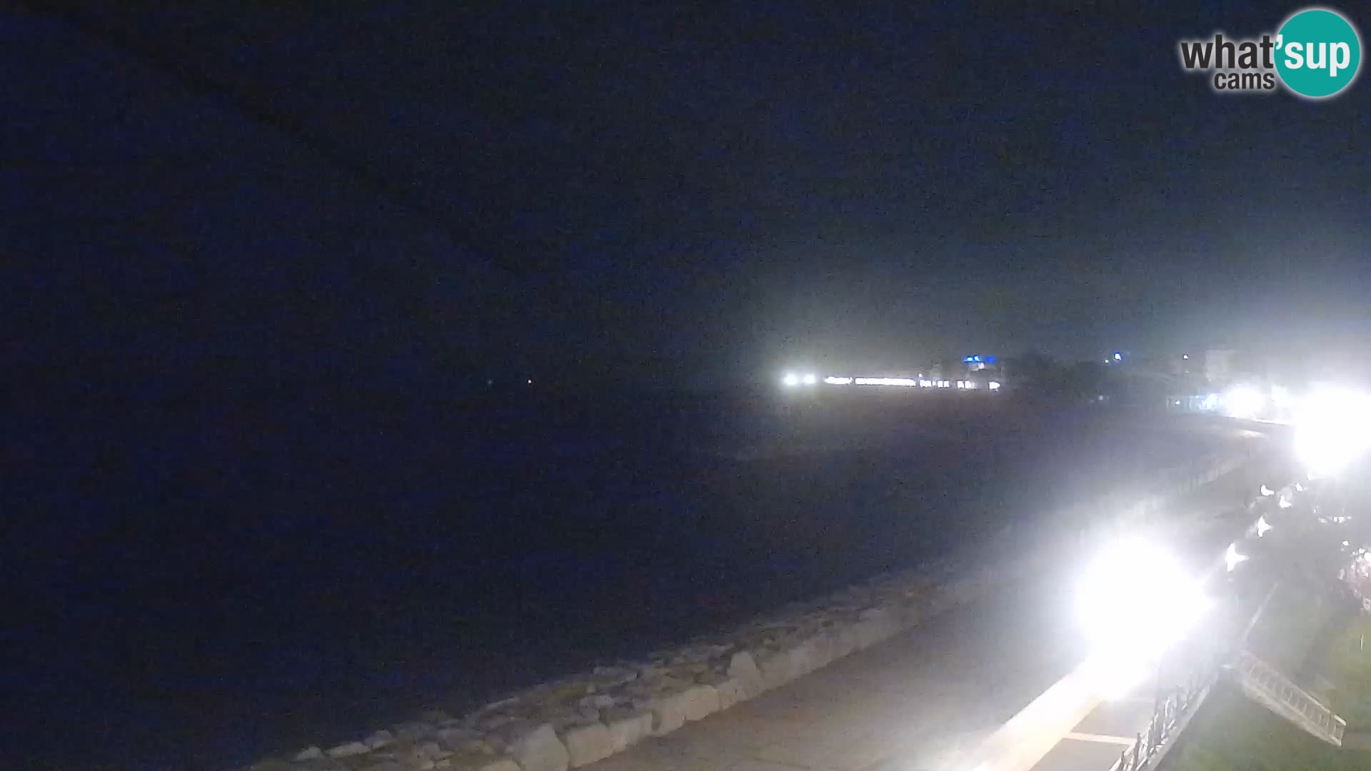 Webcam Caorle Ponente – Vue depuis les Marinai di Caorle