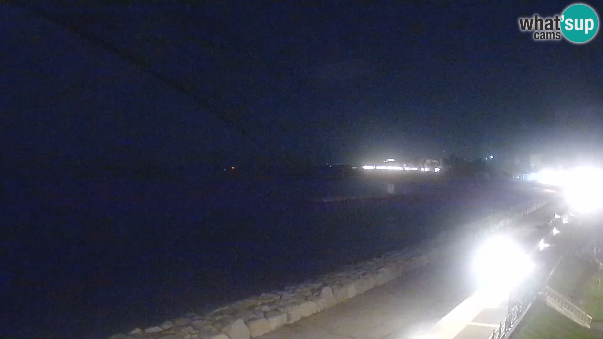 Webcam Caorle Ponente – Blick von Marinai di Caorle