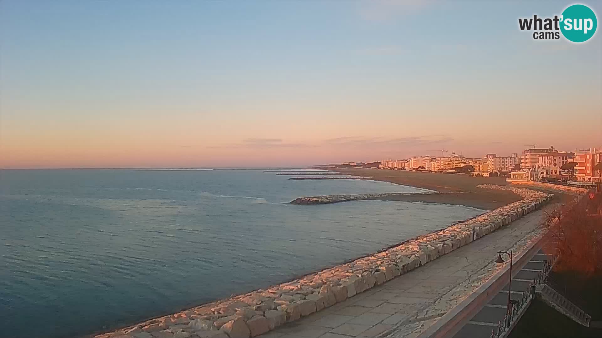 Webcam Caorle Ponente – panorama dall’ASS. Marinai di Caorle