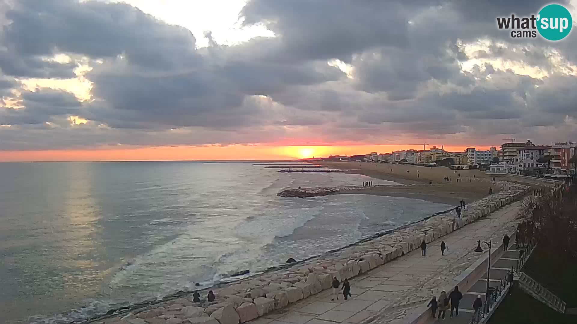 Kamera Caorle Ponente – Pogled iz “Marinai di Caorle”
