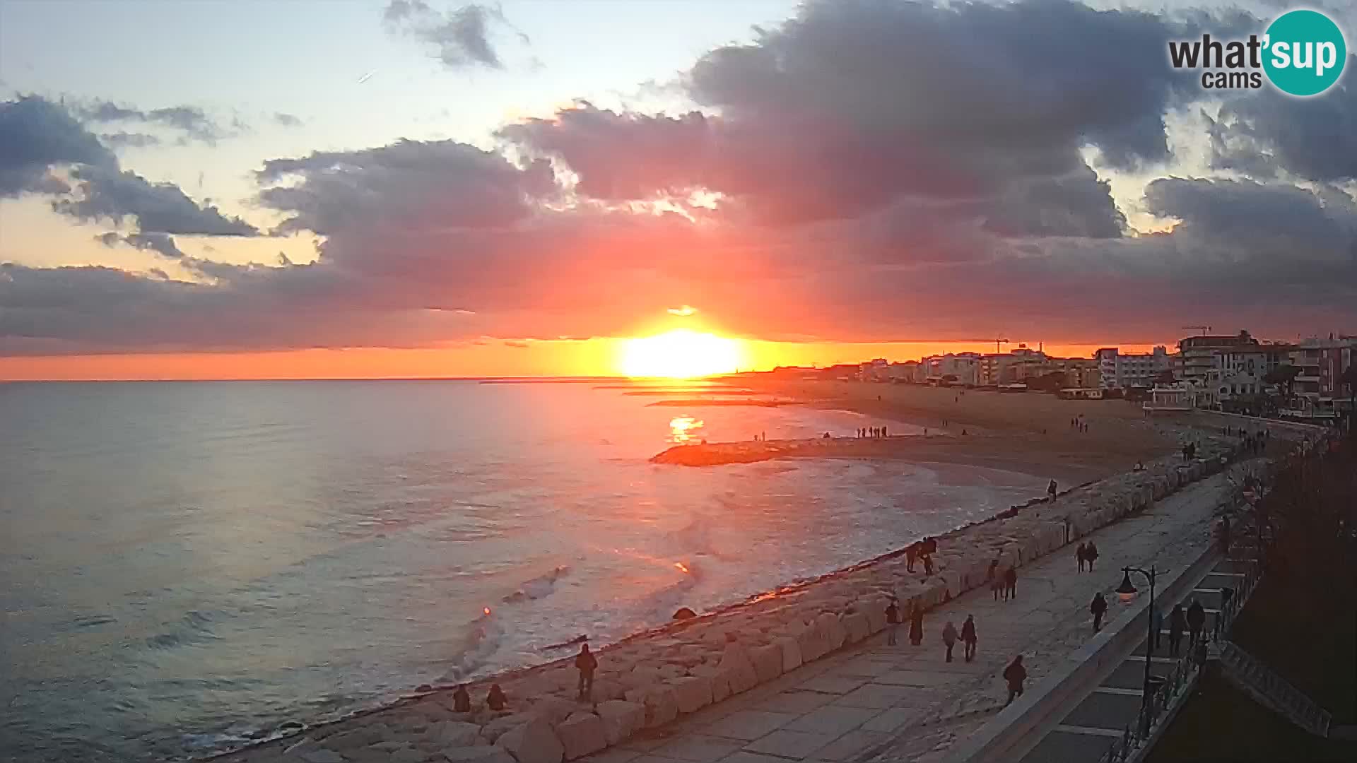 Webcam Caorle Ponente – Vista desde Marinai di Caorle