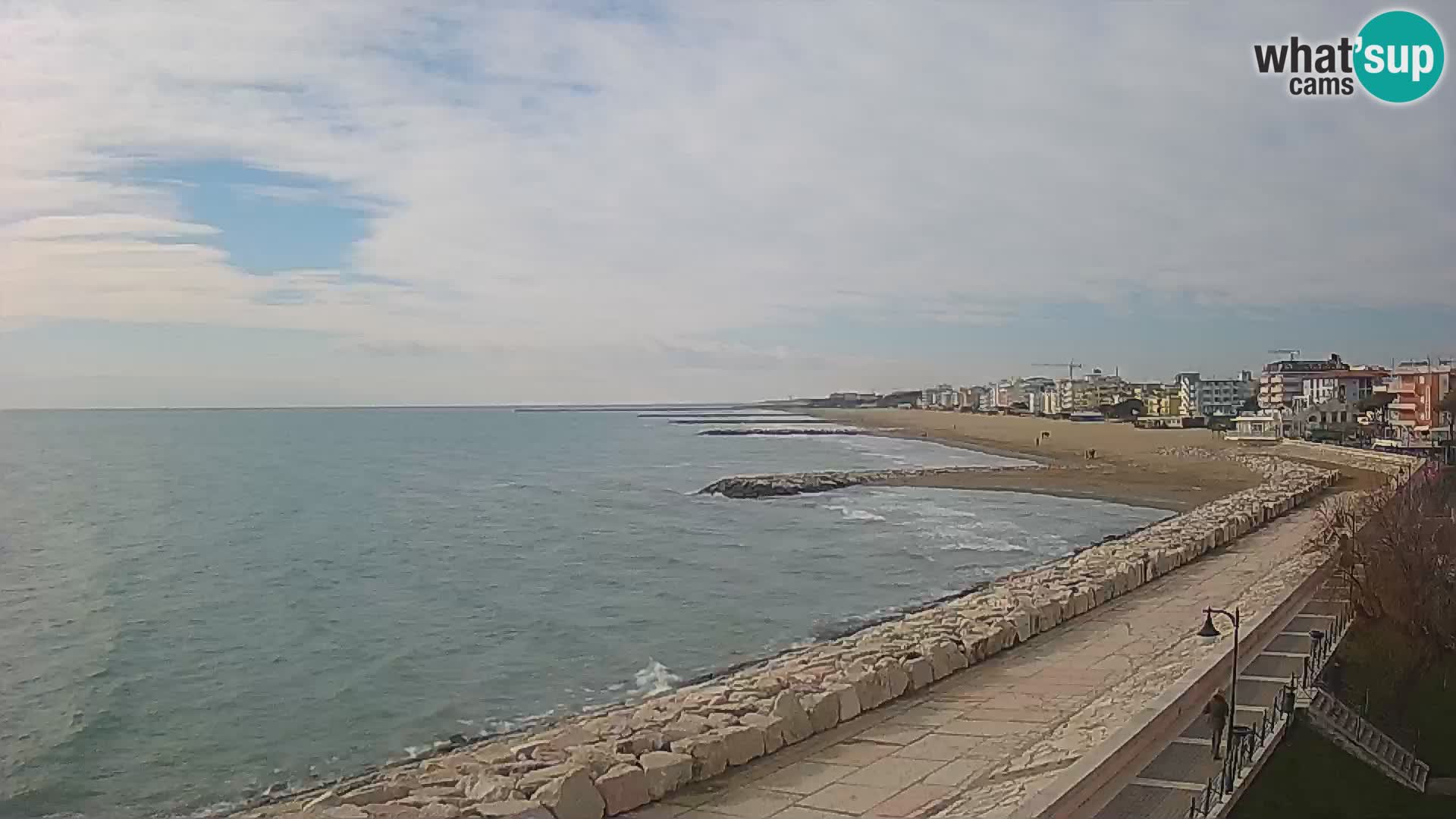 Kamera Caorle Ponente – Pogled iz “Marinai di Caorle”