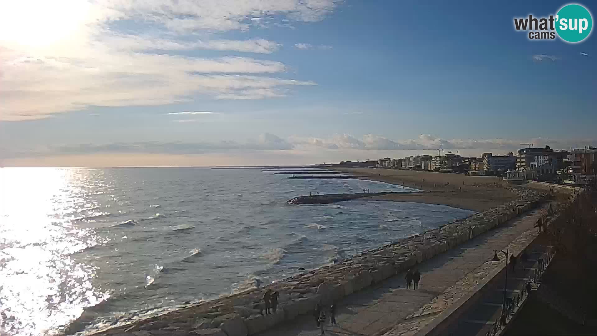 Webcam Caorle Ponente – panorama dall’ASS. Marinai di Caorle