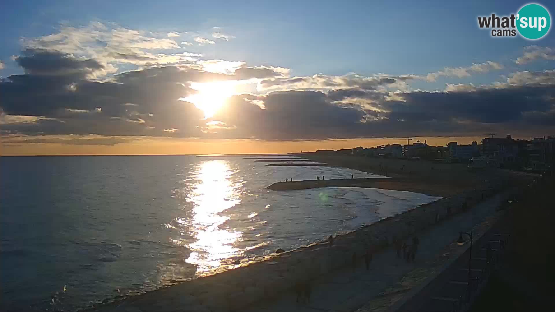 Webcam Caorle Ponente – Vista desde Marinai di Caorle