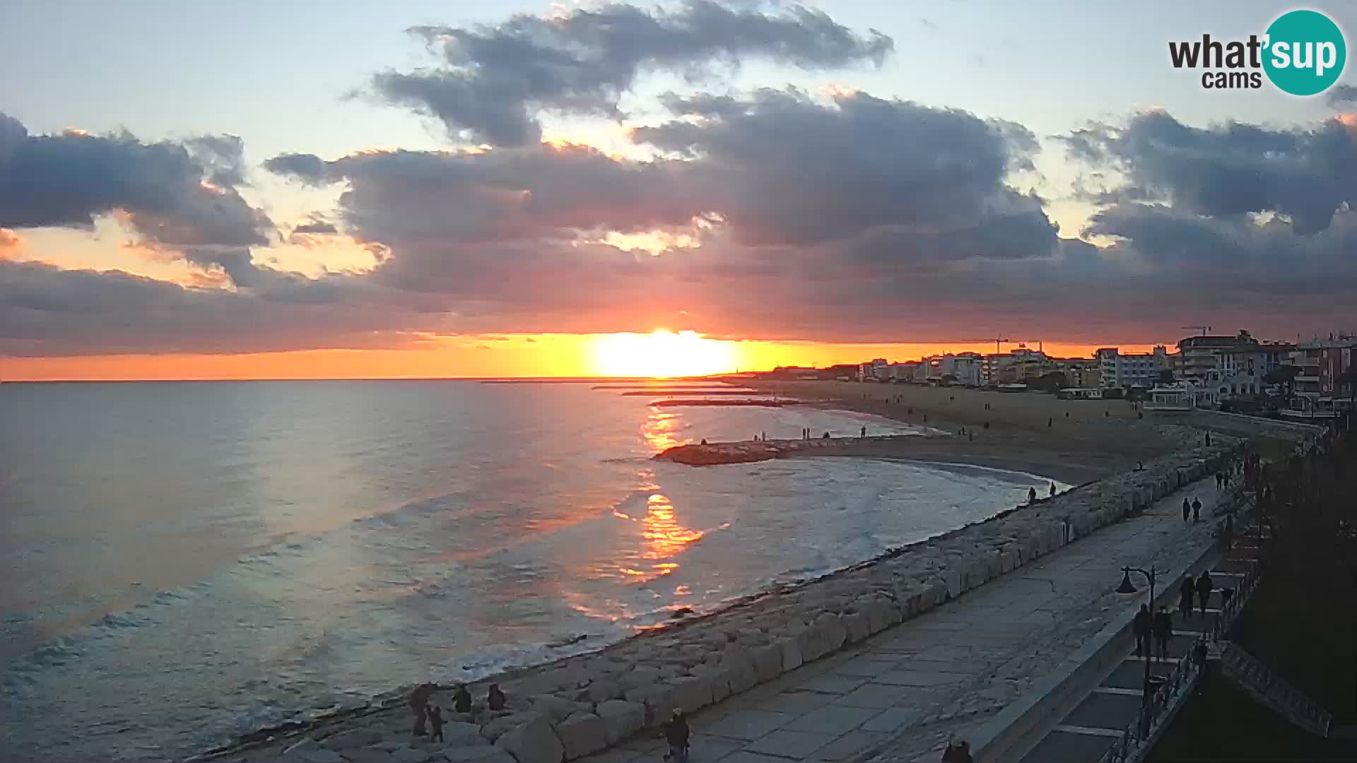 Webcam Caorle Ponente – Vista desde Marinai di Caorle