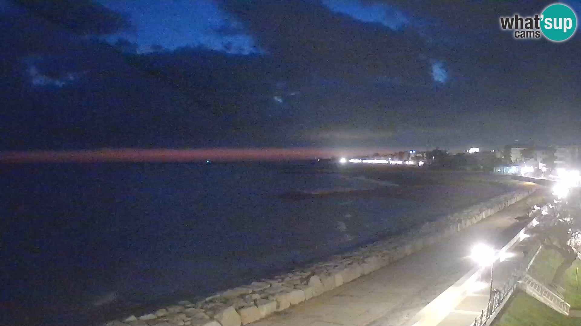 Webcam Caorle Ponente – panorama dall’ASS. Marinai di Caorle