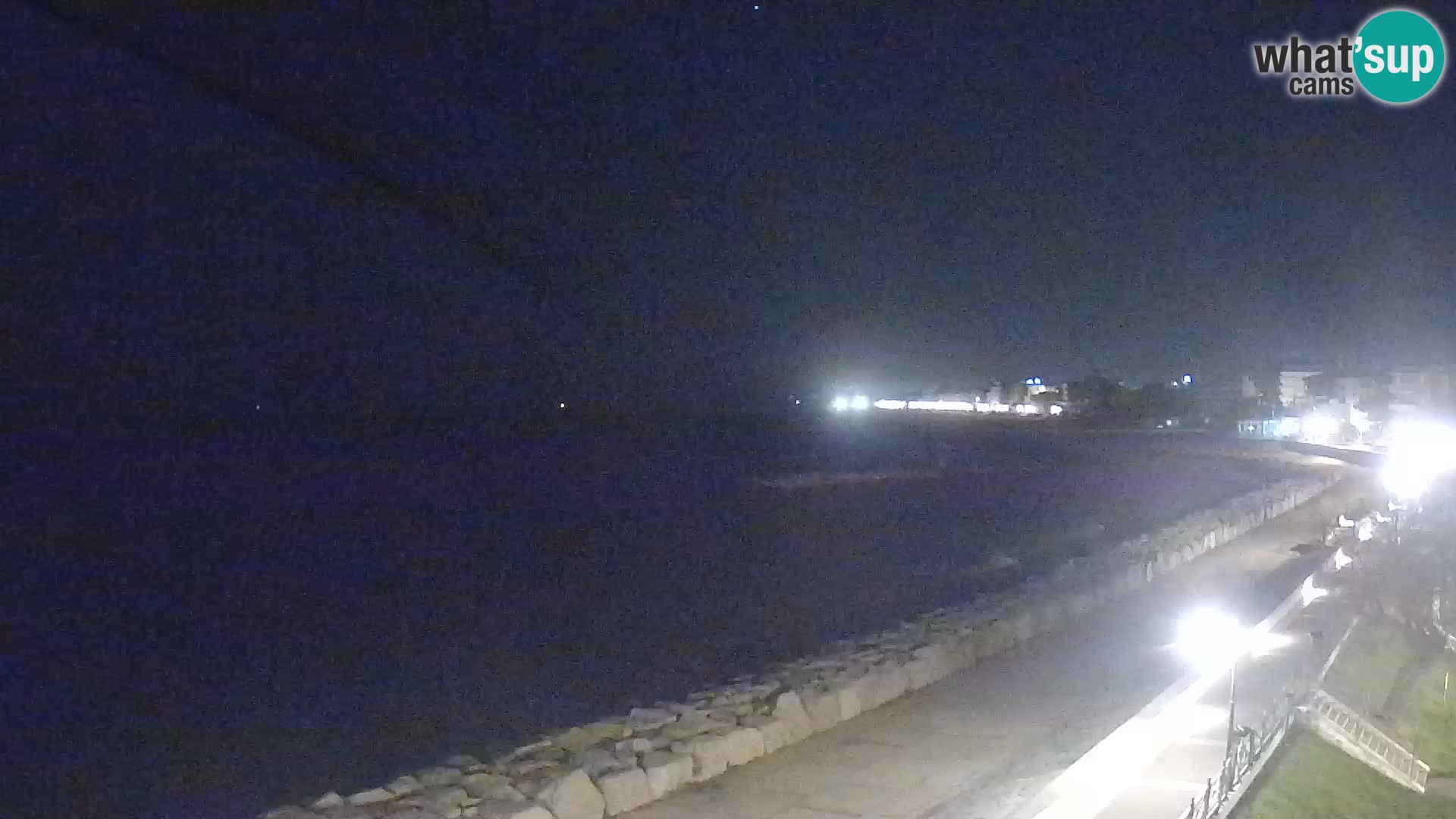 Webcam Caorle Ponente – Vue depuis les Marinai di Caorle