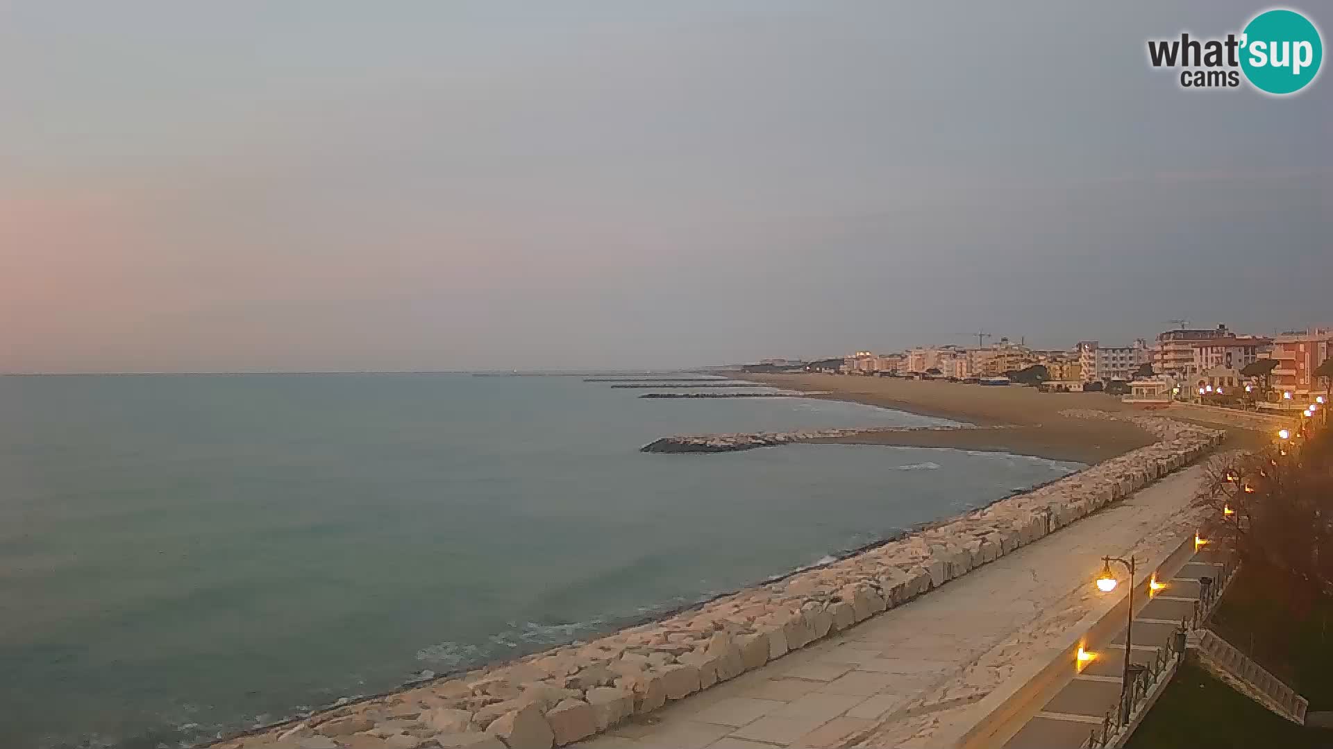 Webcam Caorle Ponente – View from Marinai di Caorle