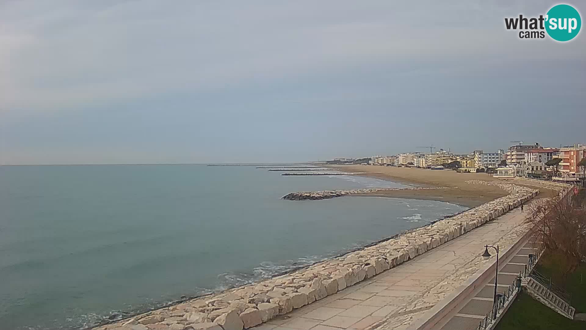 Webcam Caorle Ponente – Vista desde Marinai di Caorle