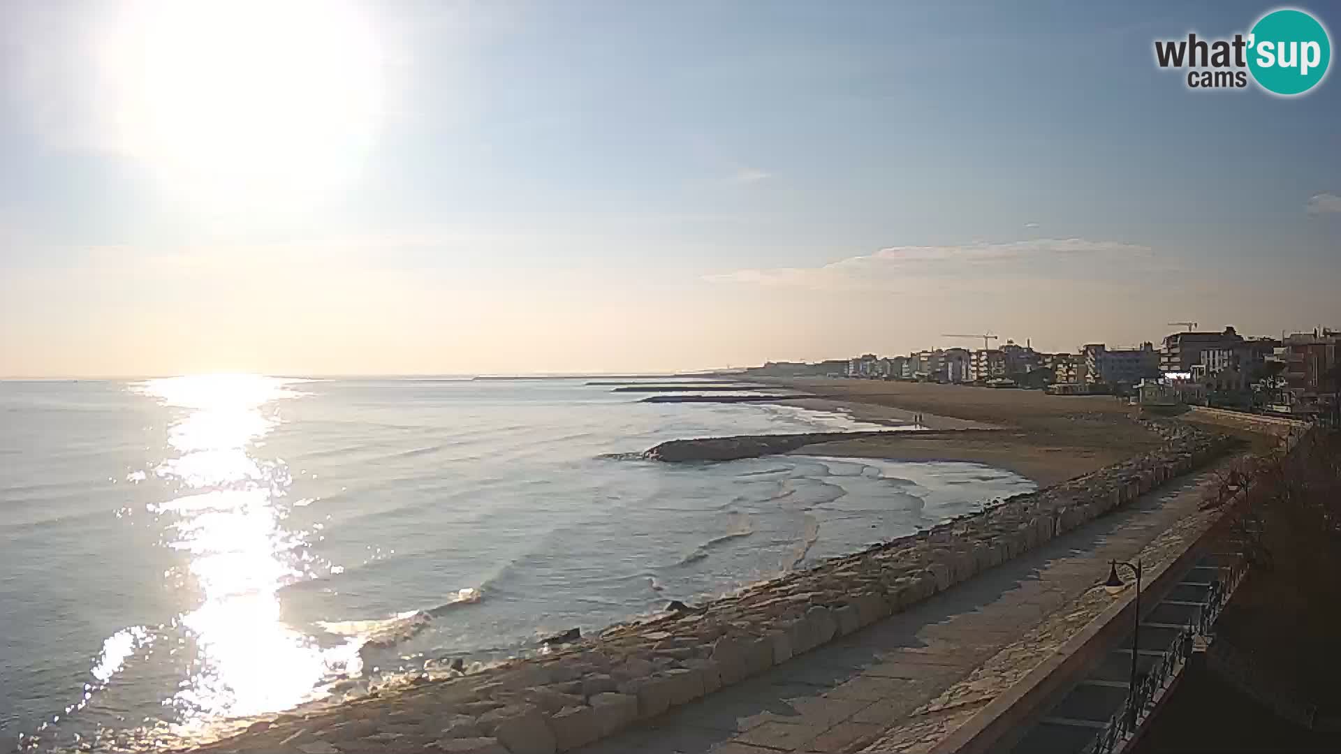 Webcam Caorle Ponente – View from Marinai di Caorle