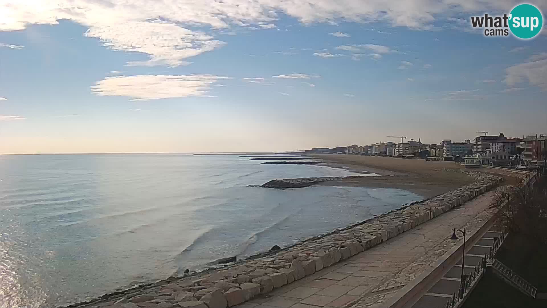 Webcam Caorle Ponente – Vue depuis les Marinai di Caorle