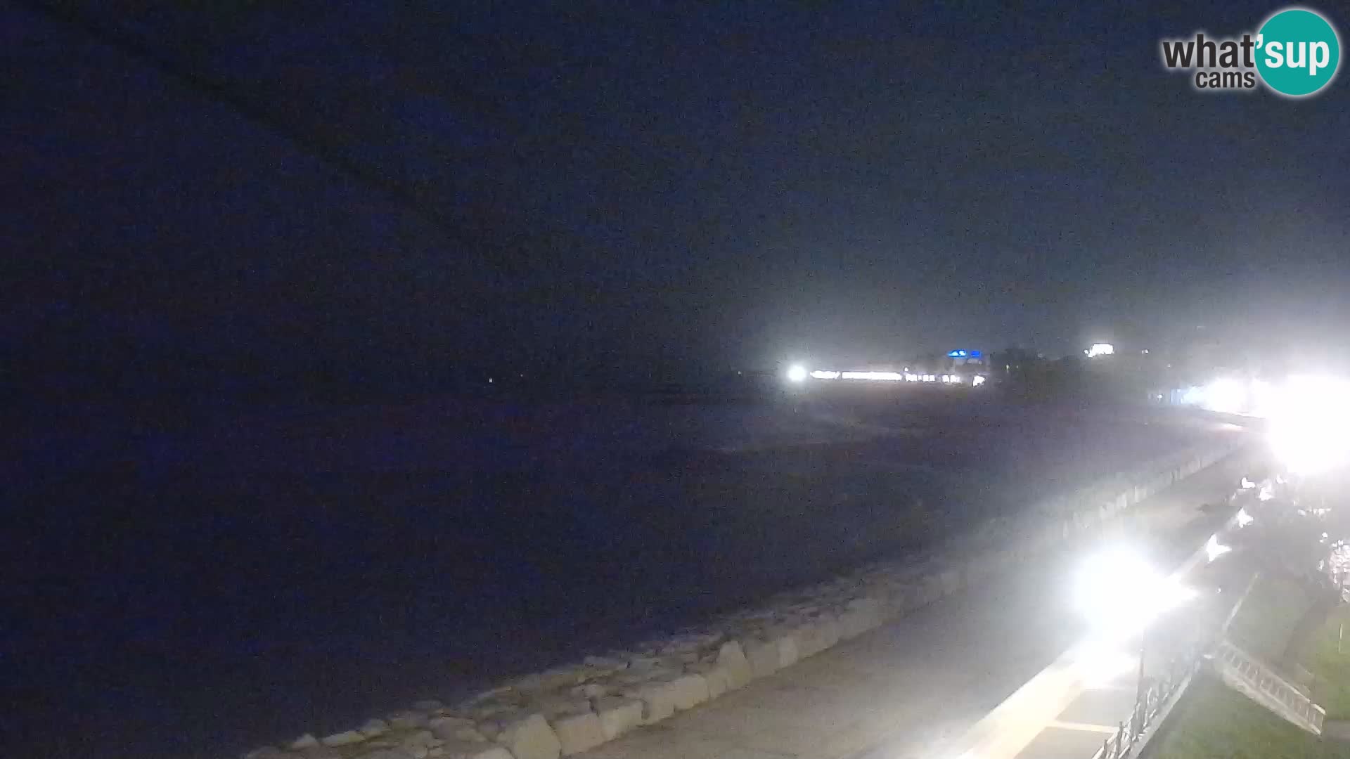 Webcam Caorle Ponente – Vue depuis les Marinai di Caorle