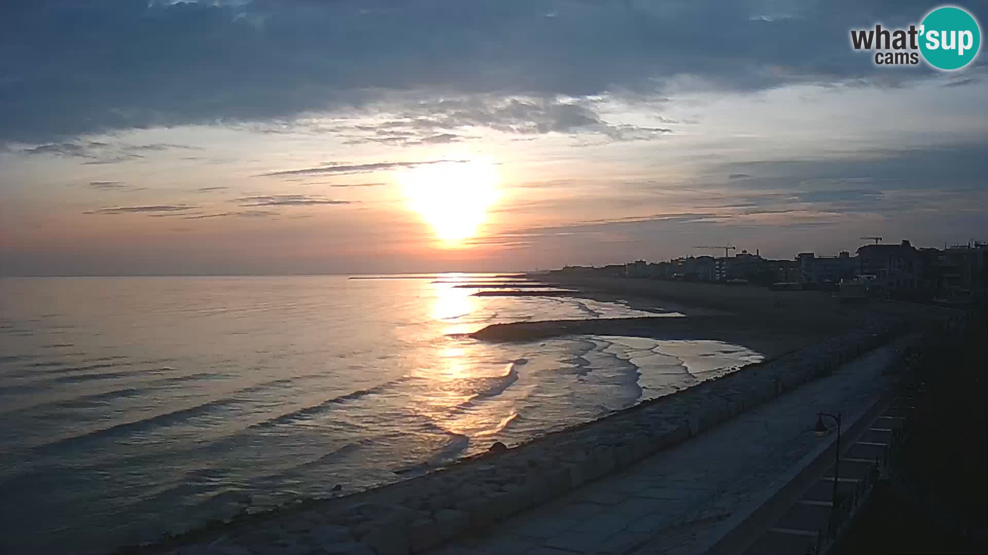 Kamera Caorle Ponente – Pogled iz “Marinai di Caorle”