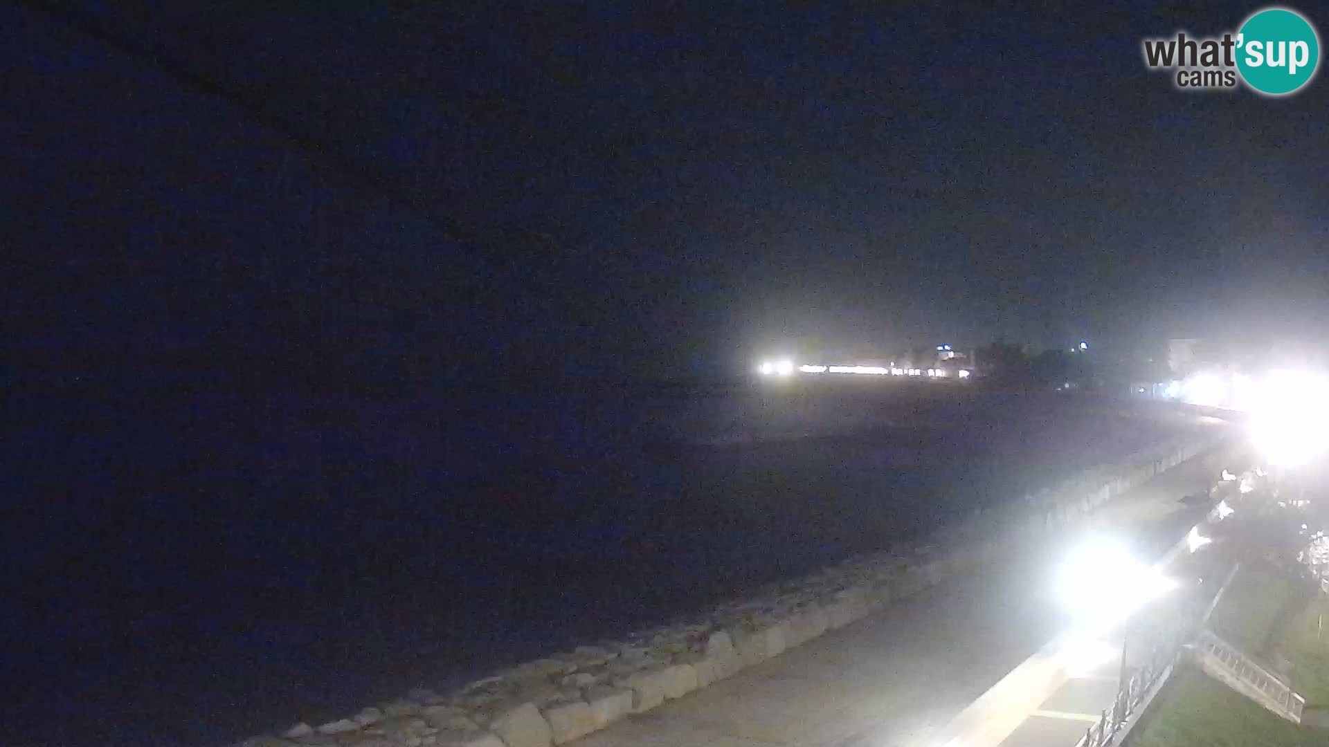 Webcam Caorle Ponente – Vue depuis les Marinai di Caorle