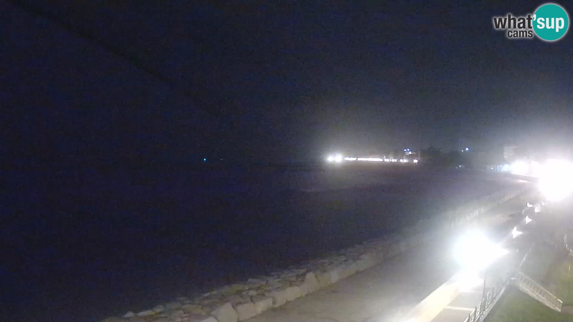 Webcam Caorle Ponente – Vue depuis les Marinai di Caorle