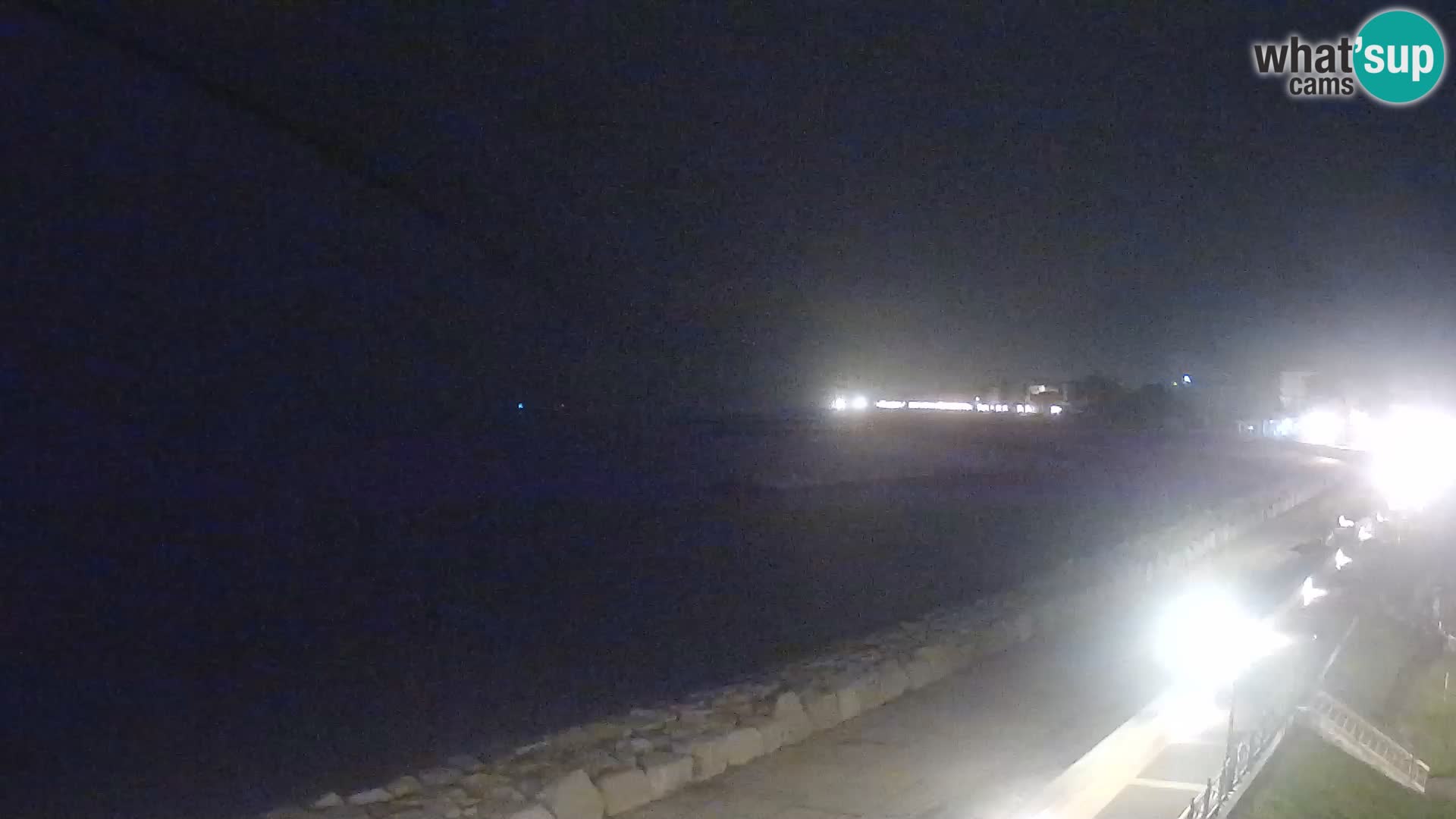 Webcam Caorle Ponente – Vue depuis les Marinai di Caorle