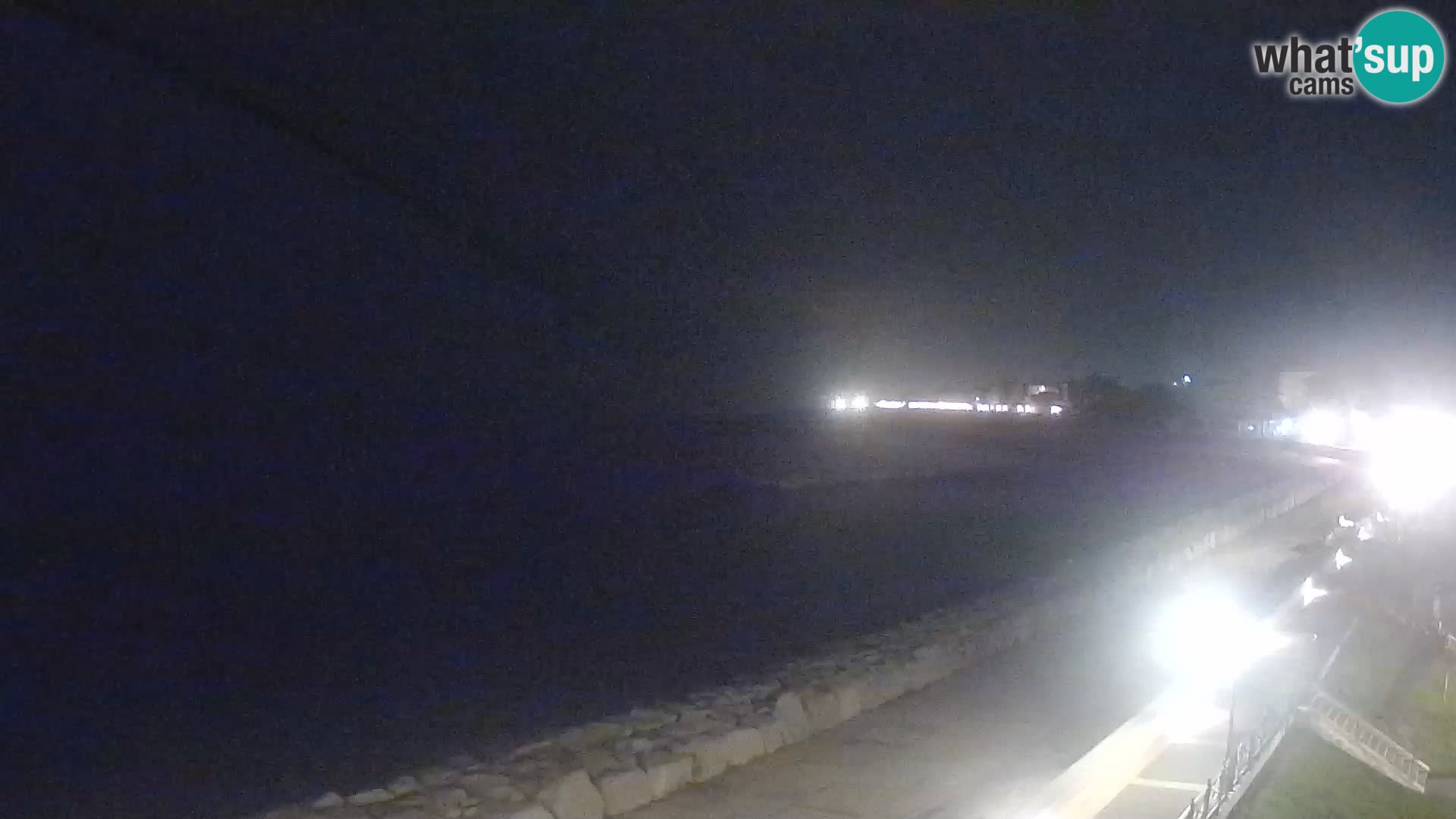 Webcam Caorle Ponente – Blick von Marinai di Caorle