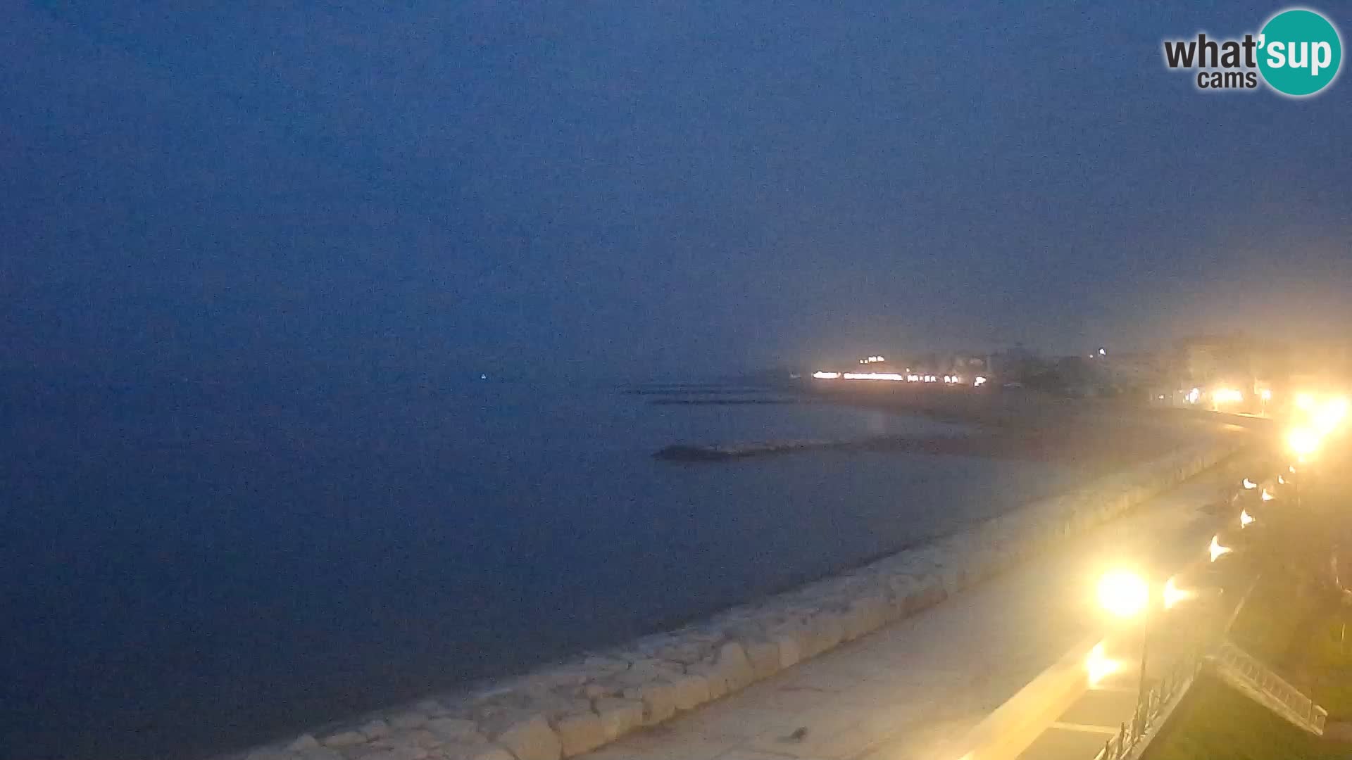 Webcam Caorle Ponente – Vue depuis les Marinai di Caorle