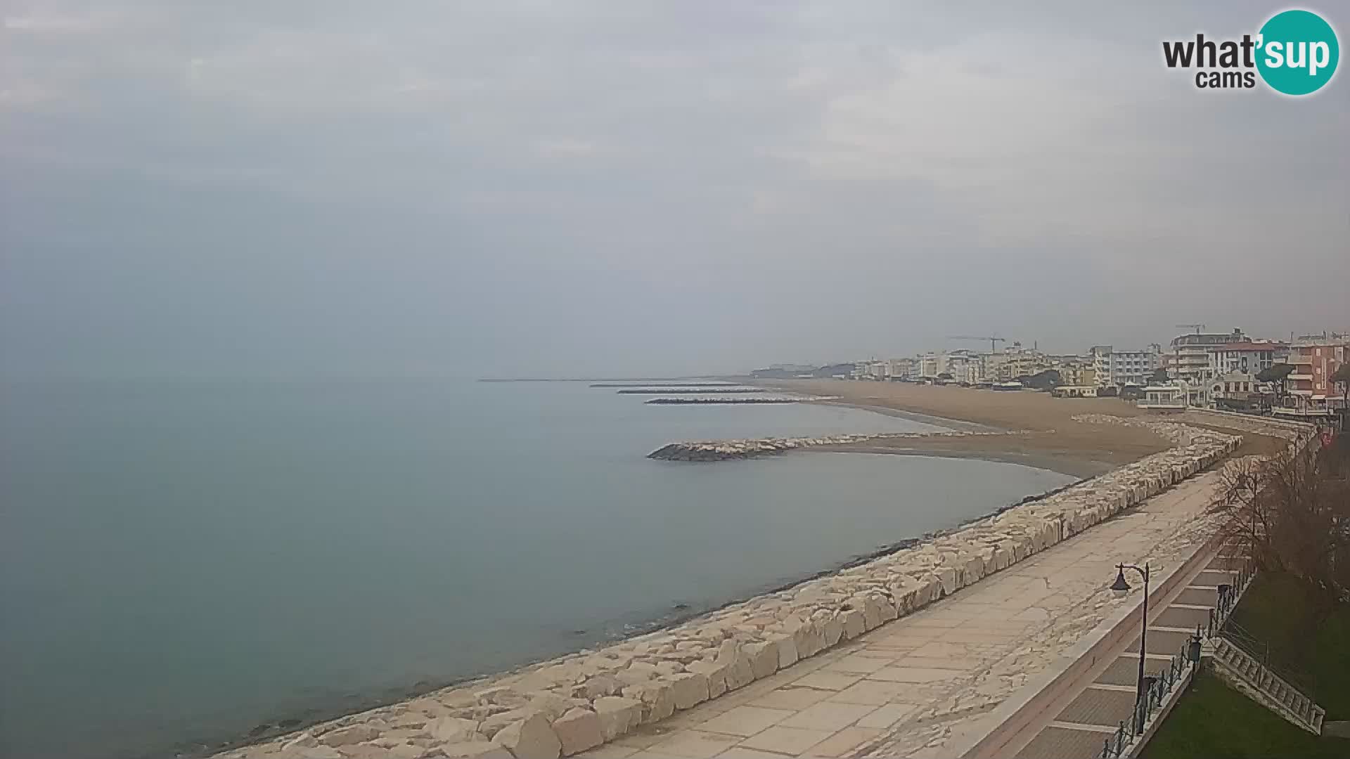 Webcam Caorle Ponente – Blick von Marinai di Caorle