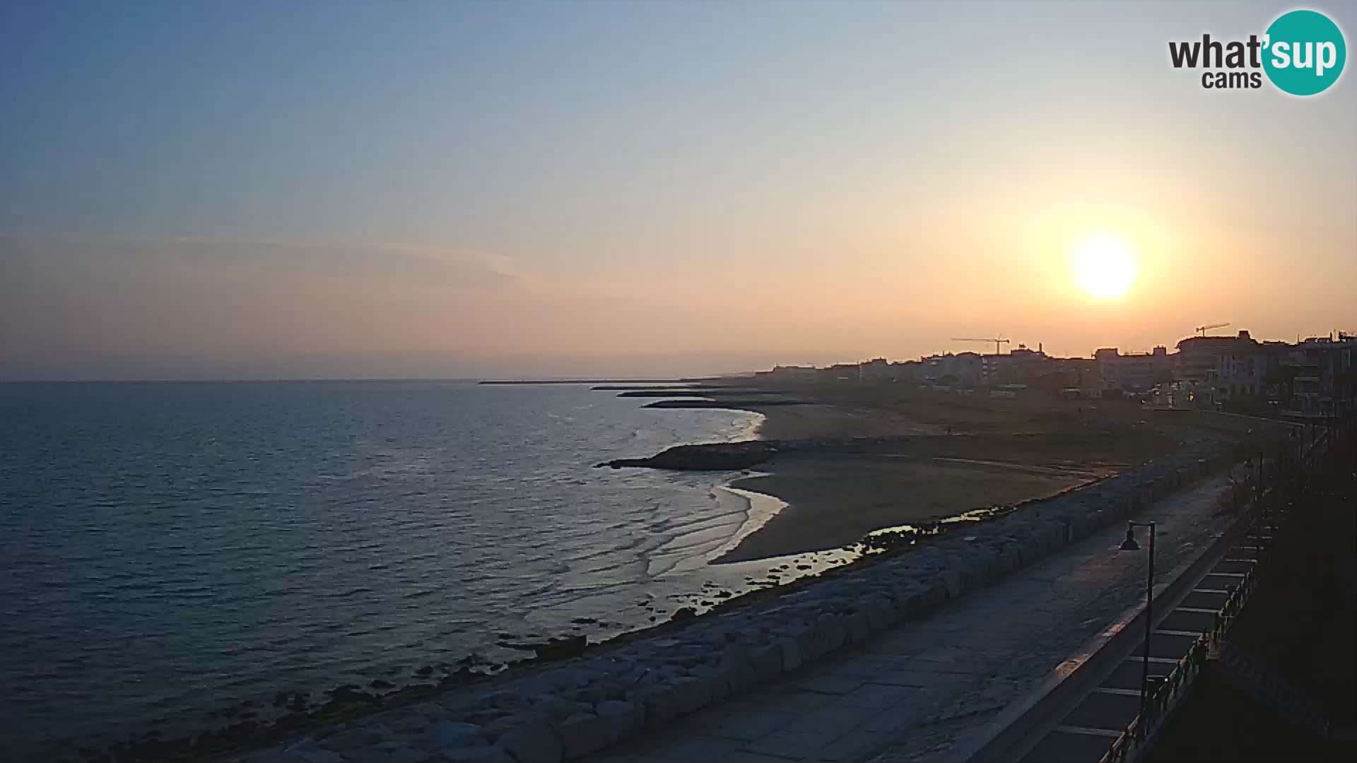 Webcam Caorle Ponente – View from Marinai di Caorle