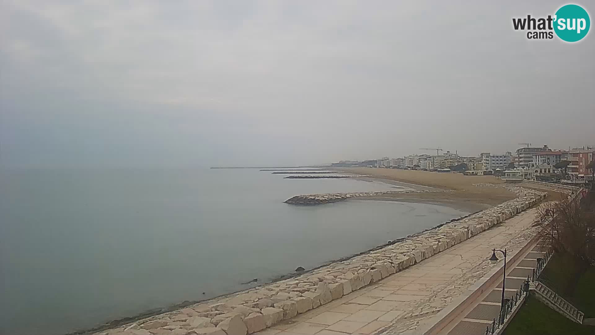 Webcam Caorle Ponente – Blick von Marinai di Caorle