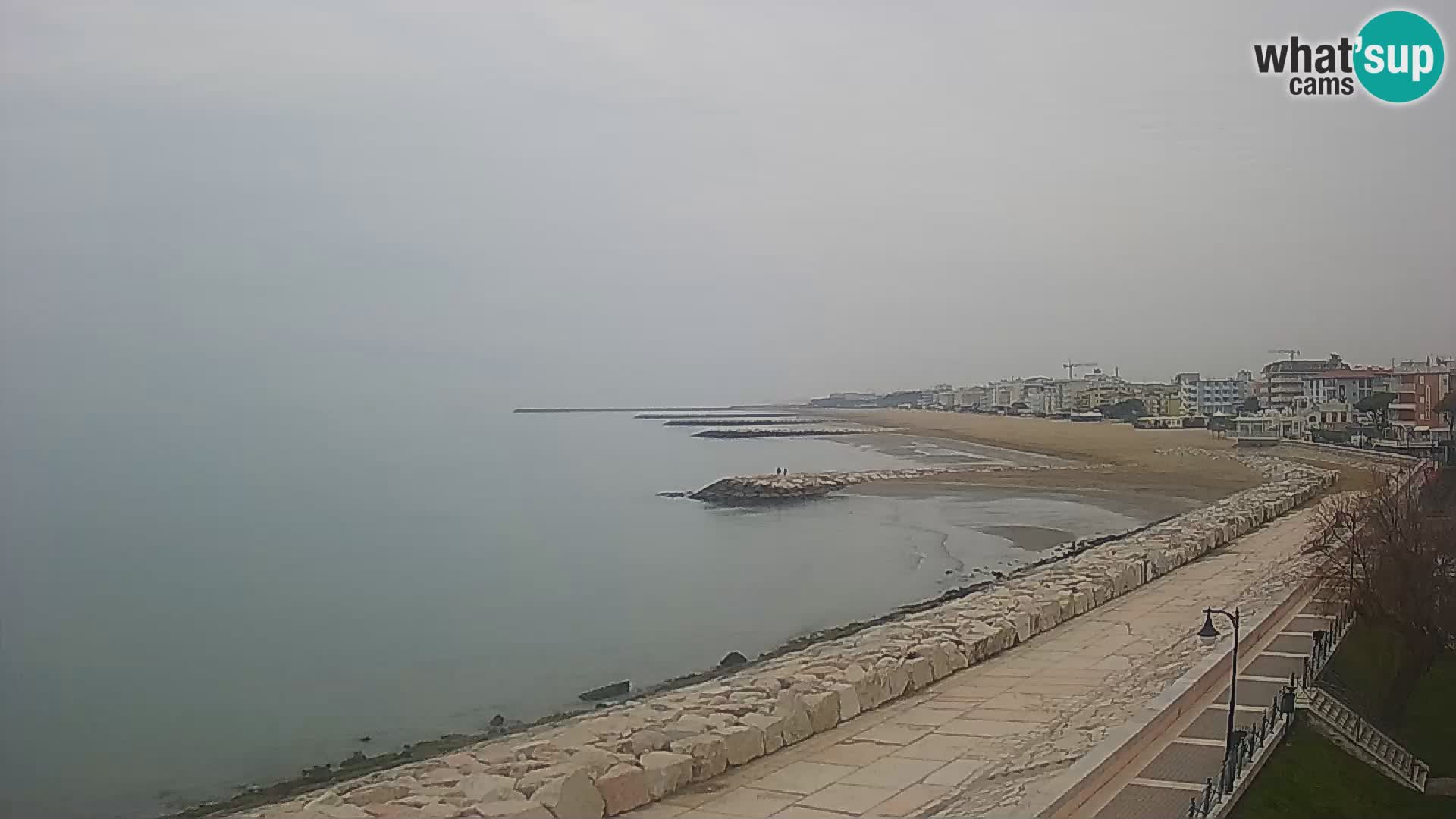 Webcam Caorle Ponente – Blick von Marinai di Caorle
