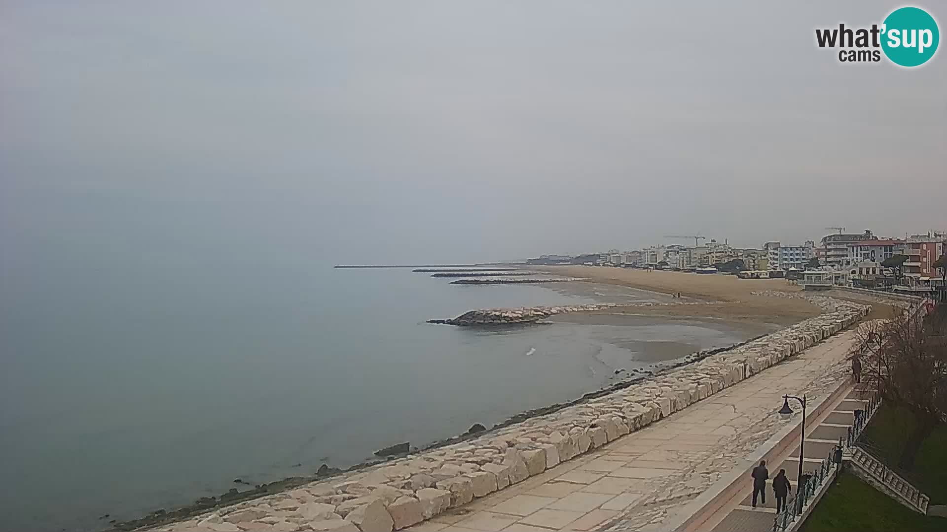 Webcam Caorle Ponente – Vue depuis les Marinai di Caorle