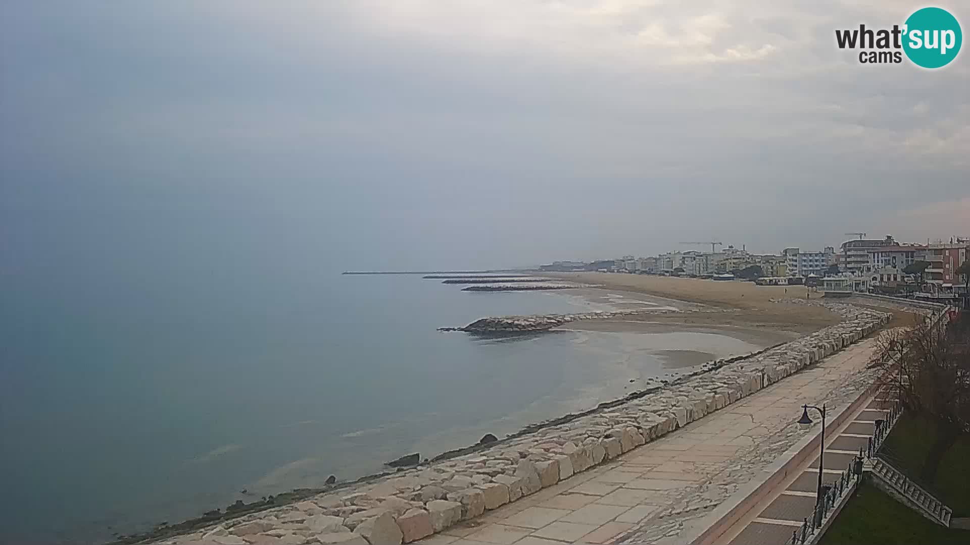 Webcam Caorle Ponente – Vue depuis les Marinai di Caorle