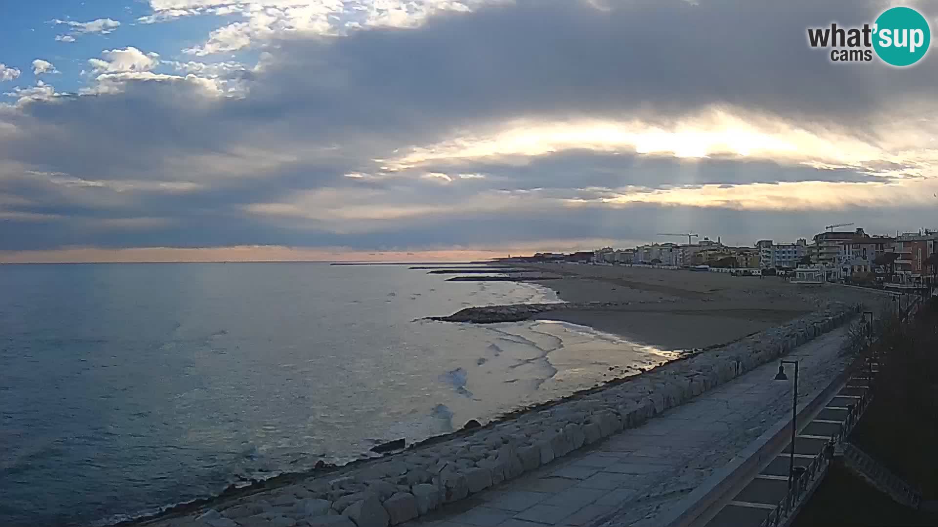 Webcam Caorle Ponente – View from Marinai di Caorle