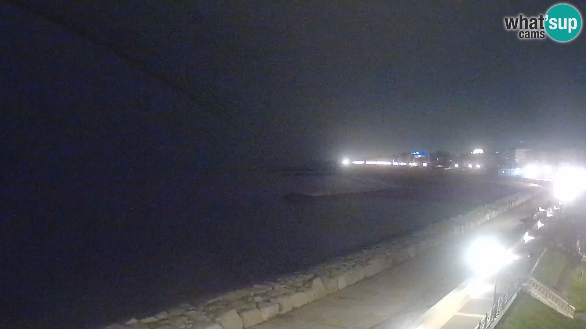 Webcam Caorle Ponente – Vue depuis les Marinai di Caorle
