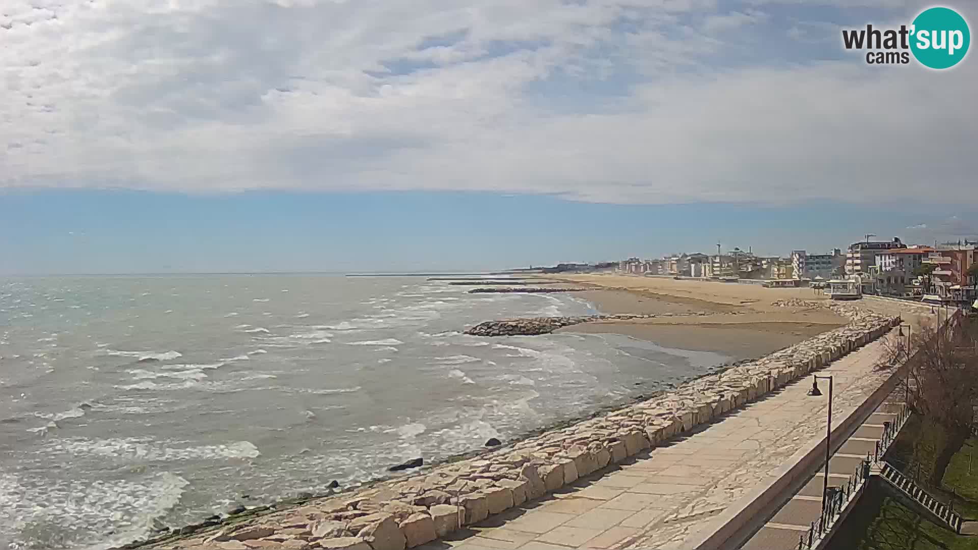 Webcam Caorle Ponente – View from Marinai di Caorle