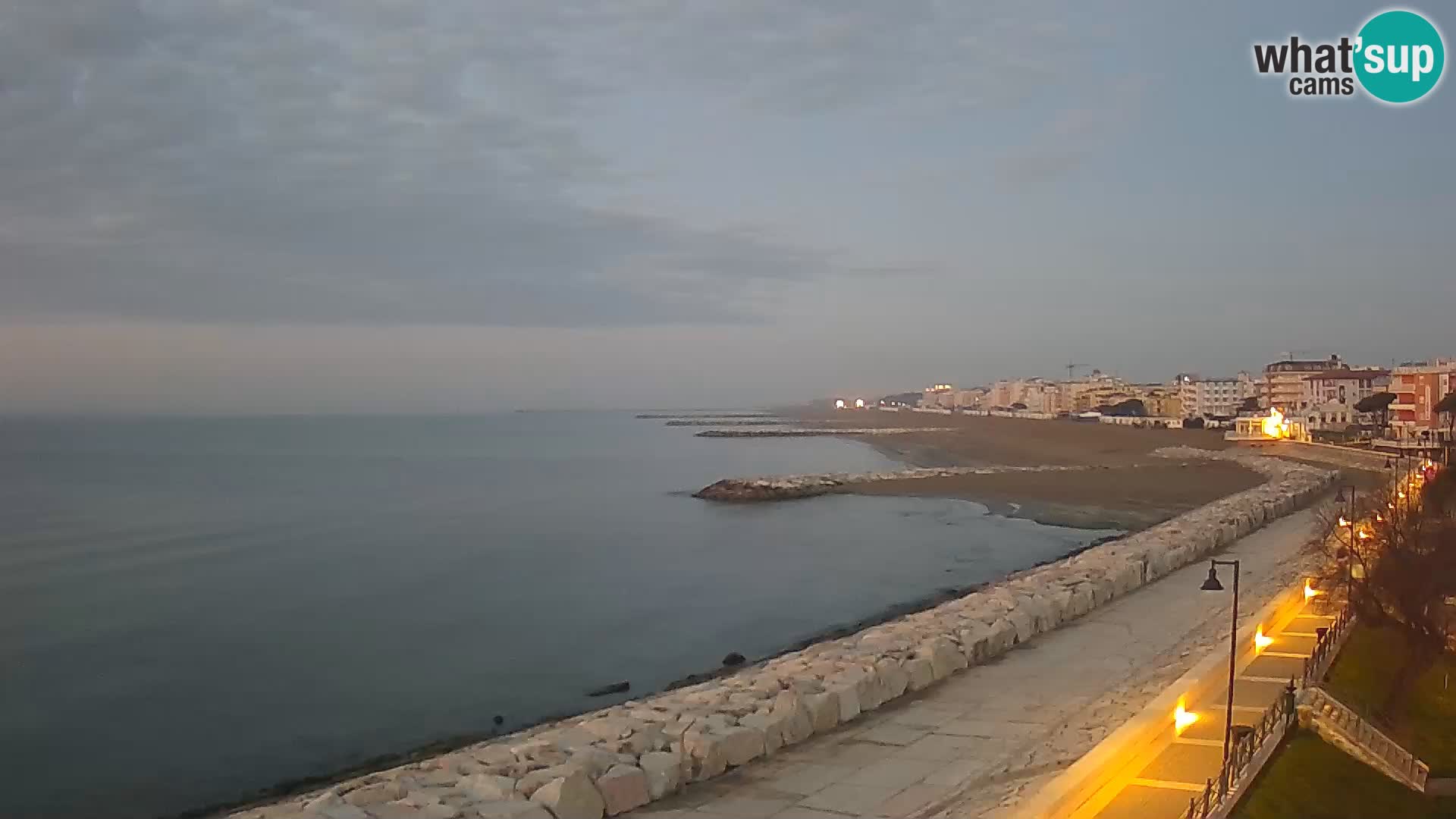 Webcam Caorle Ponente – View from Marinai di Caorle