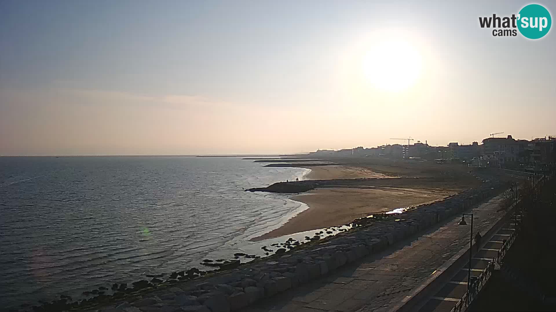 Webcam Caorle Ponente – View from Marinai di Caorle