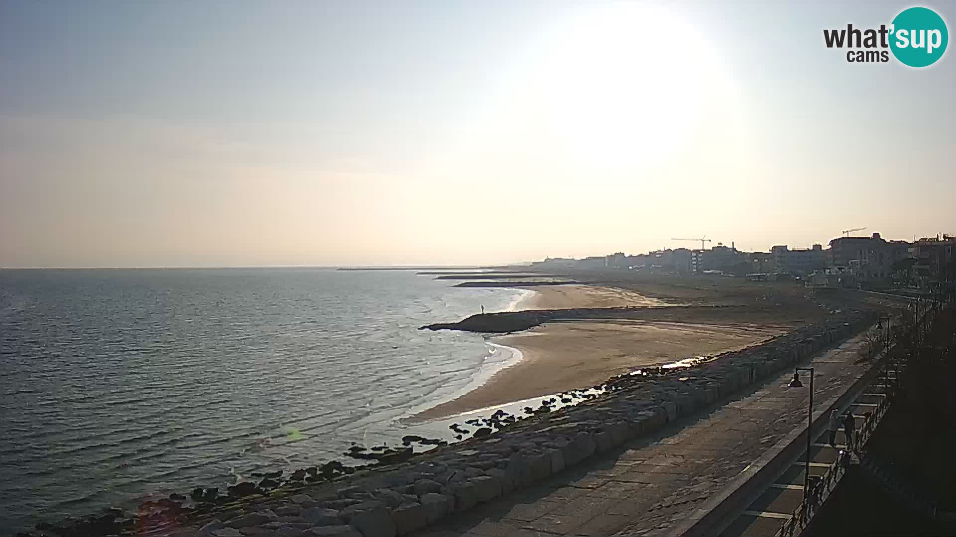 Webcam Caorle Ponente – View from Marinai di Caorle