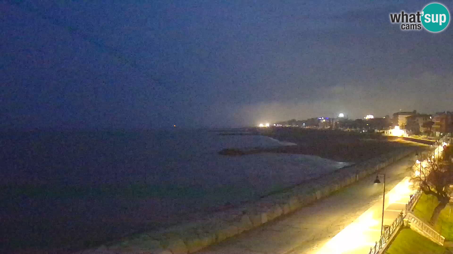 Webcam Caorle Ponente – Vue depuis les Marinai di Caorle