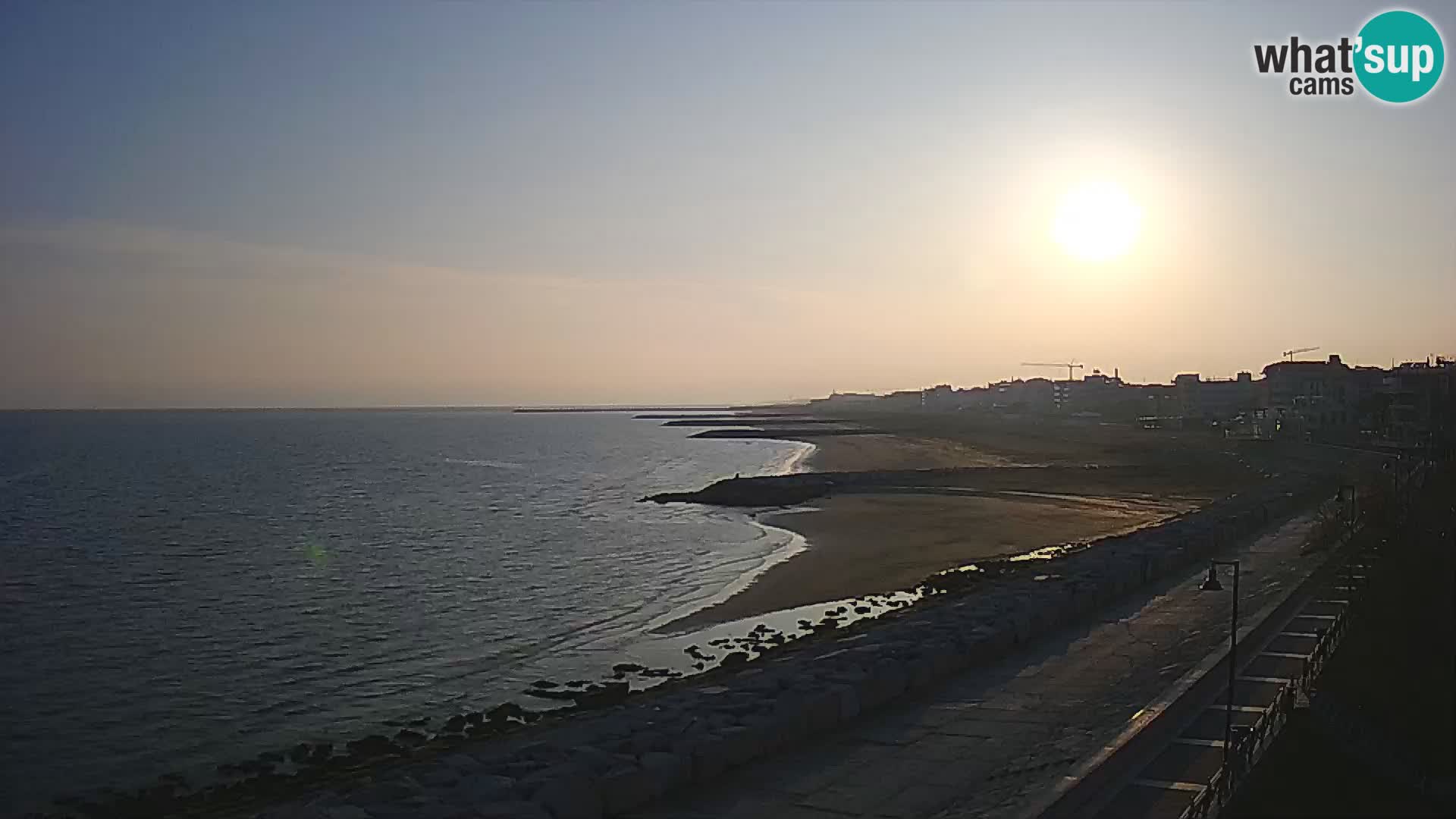 Webcam Caorle Ponente – panorama dall’ASS. Marinai di Caorle