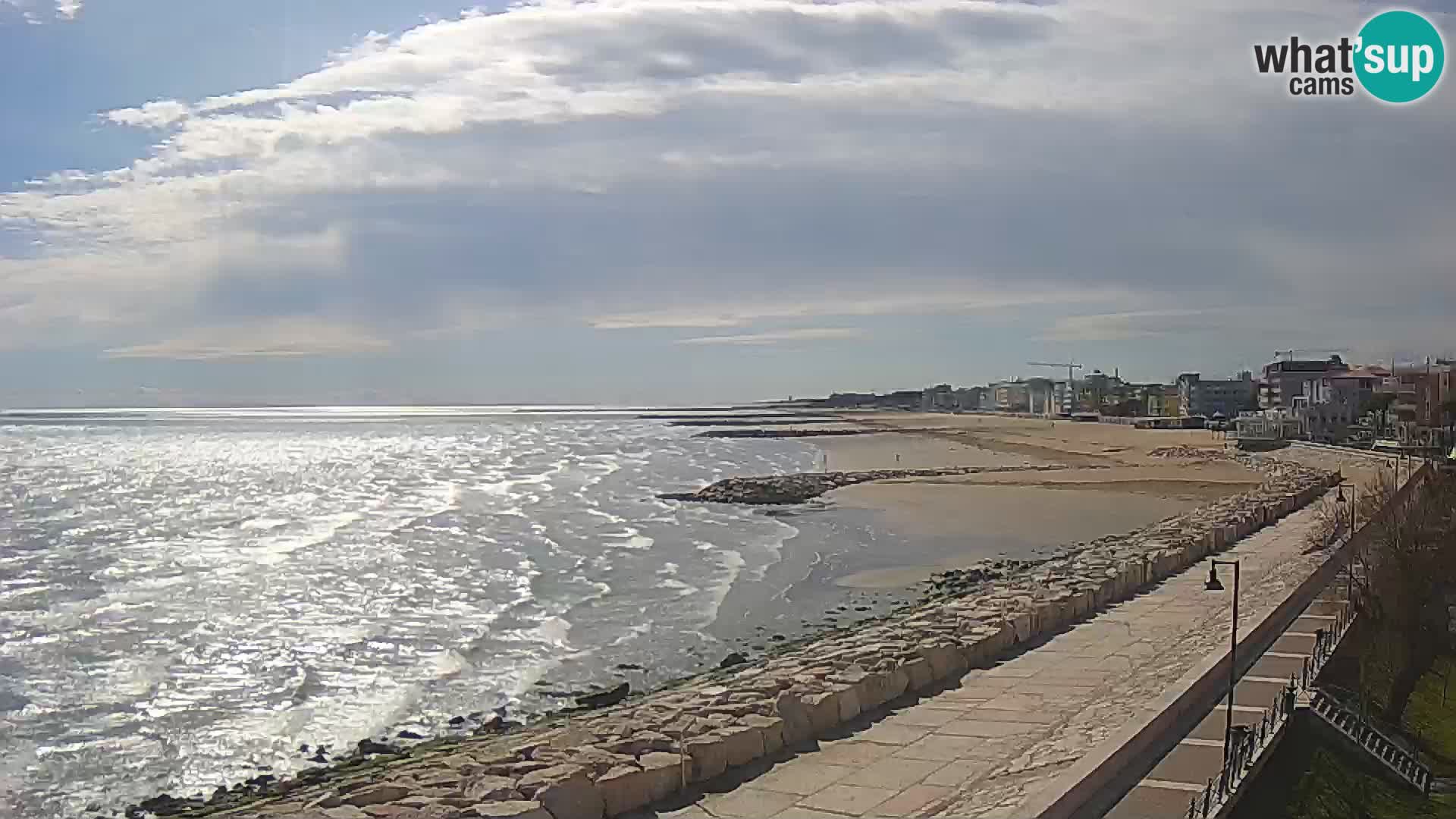 Webcam Caorle Ponente – panorama dall’ASS. Marinai di Caorle