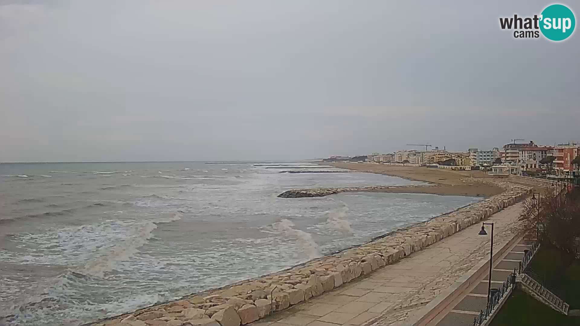 Webcam Caorle Ponente – Vista desde Marinai di Caorle