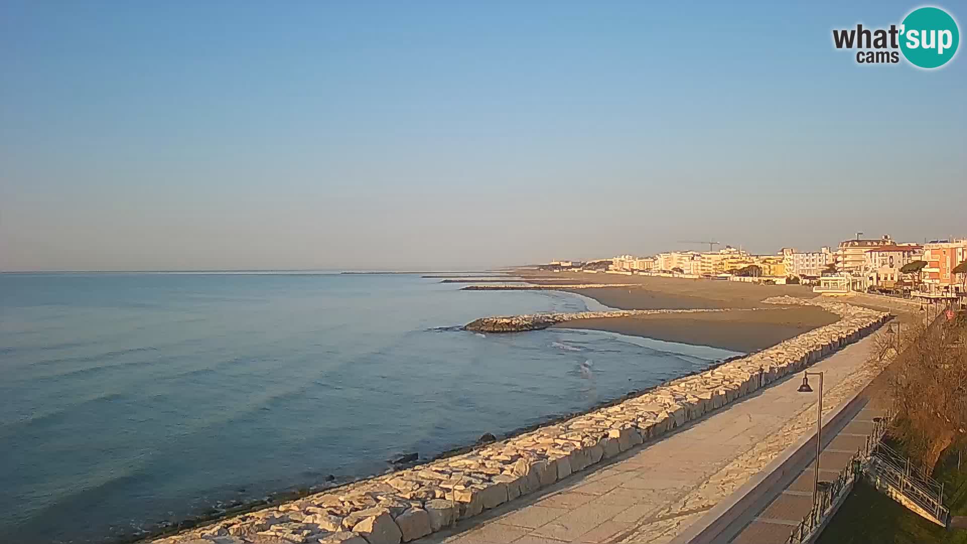 Kamera Caorle Ponente – Pogled iz “Marinai di Caorle”